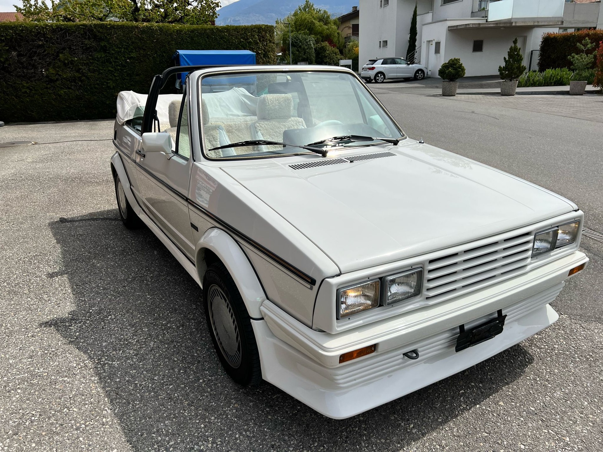 VW Golf Cabriolet 1800 GLI Special/White-image-2