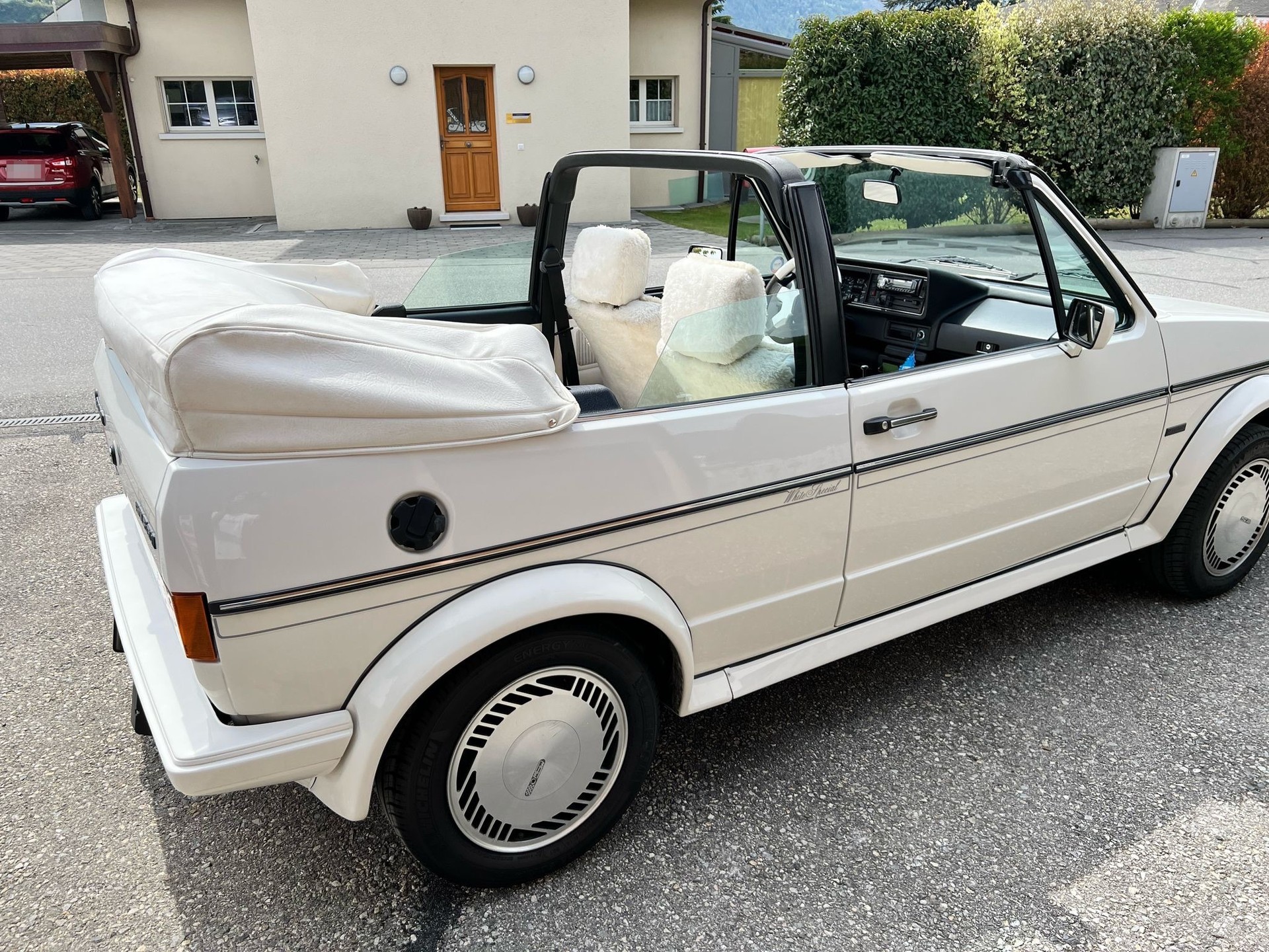 VW Golf Cabriolet 1800 GLI Special/White-image-3
