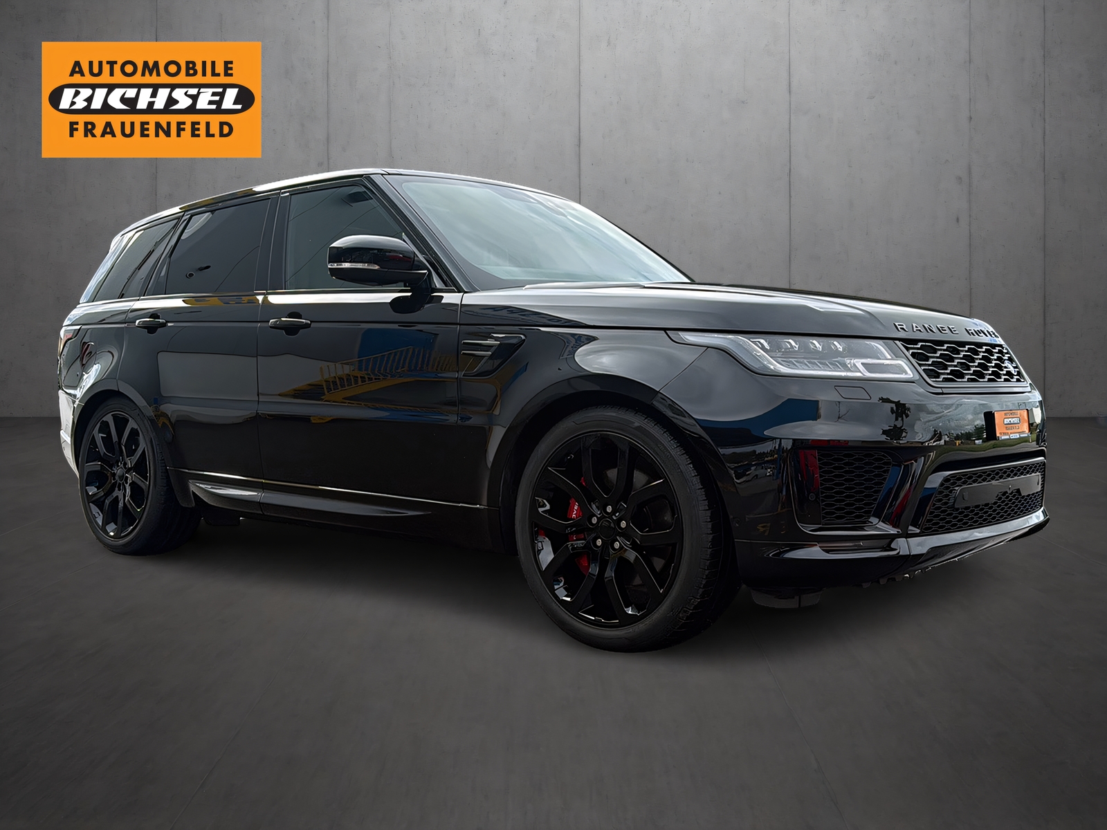 LAND ROVER Range Rover Sport P400 3.0 I6 MHEV HSE*ALL BLACK,Vollausstattung Np.148'180.-*