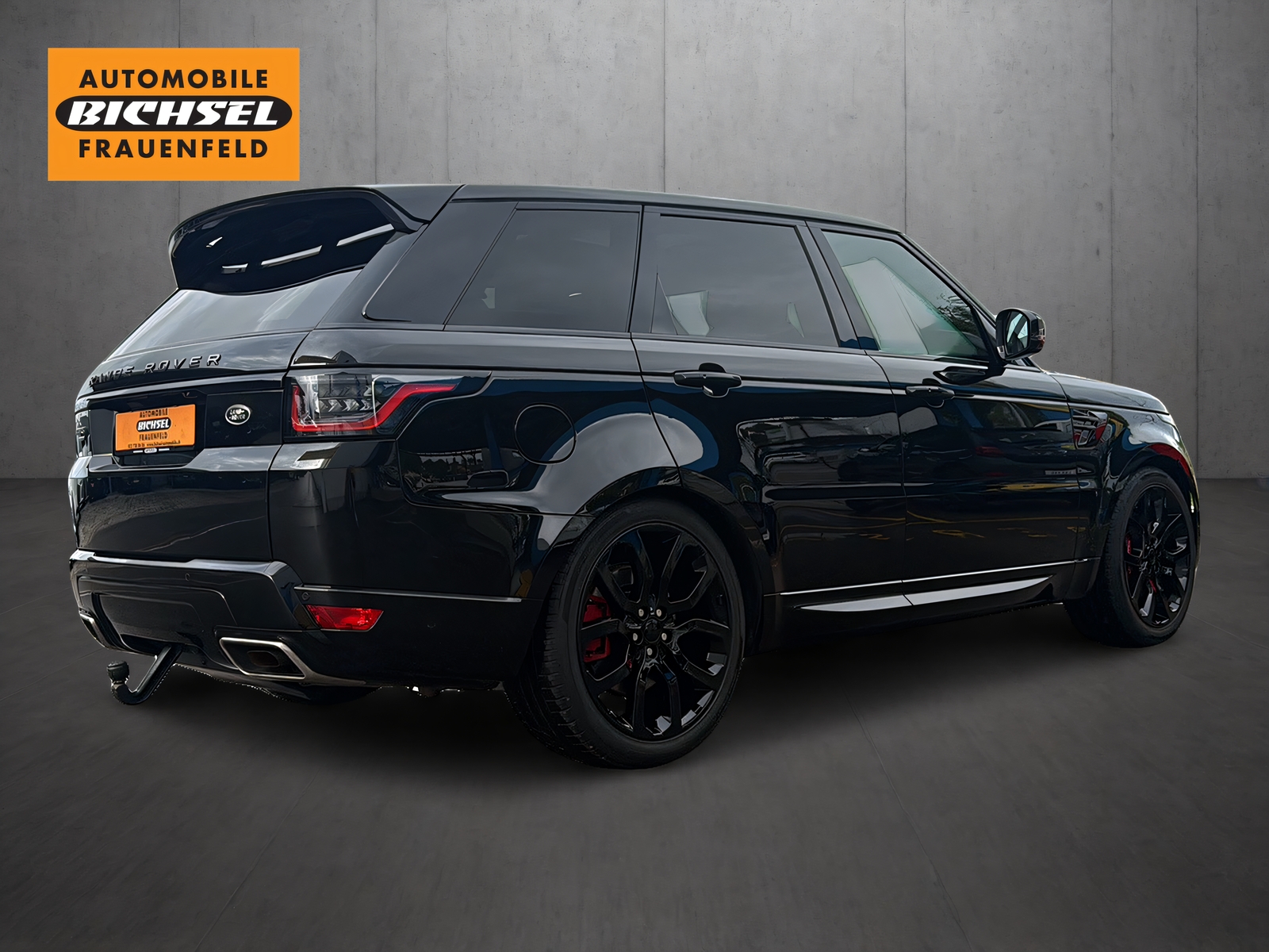 LAND ROVER Range Rover Sport P400 3.0 I6 MHEV HSE*ALL BLACK,Vollausstattung Np.148'180.-*-image-3