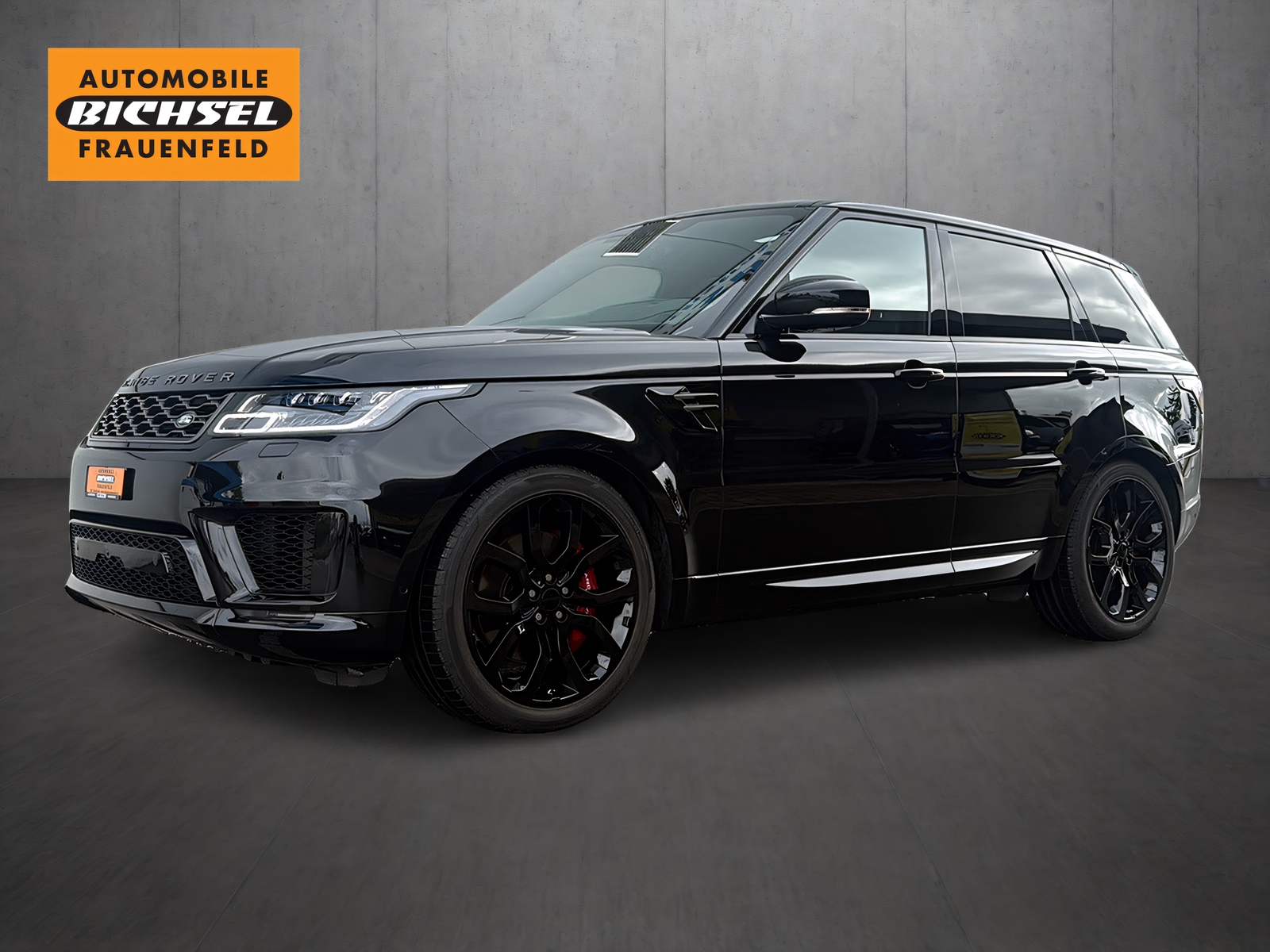 LAND ROVER Range Rover Sport P400 3.0 I6 MHEV HSE*ALL BLACK,Vollausstattung Np.148'180.-*-image-1
