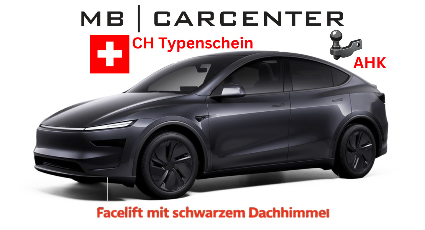 TESLA Model Y Long Range Premium AWD, CH Typenschein, Anhängerkupplung, Stealth Grey-image-0