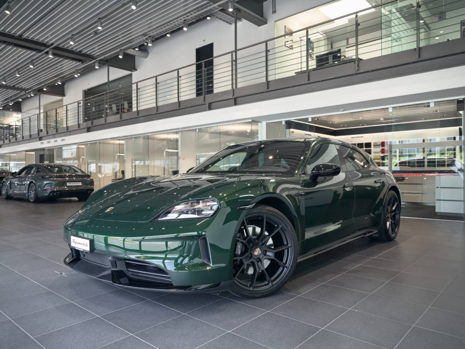 PORSCHE Taycan 4S Sport Turismo Black Edition-image-7