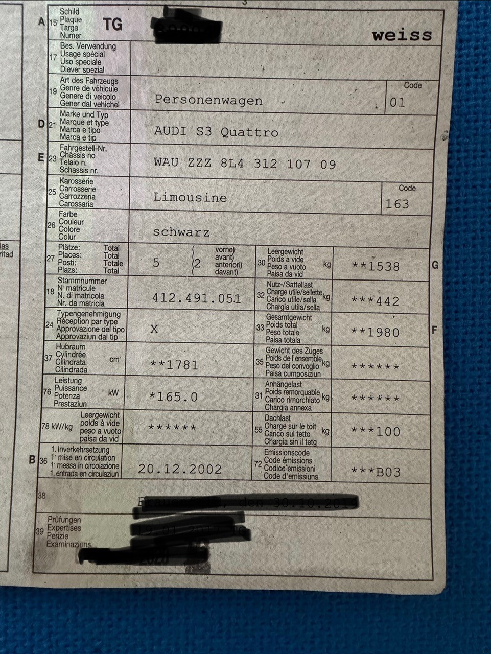 AUDI S3 Quattro, 2. Hand, sehr gepflegt!-image-9