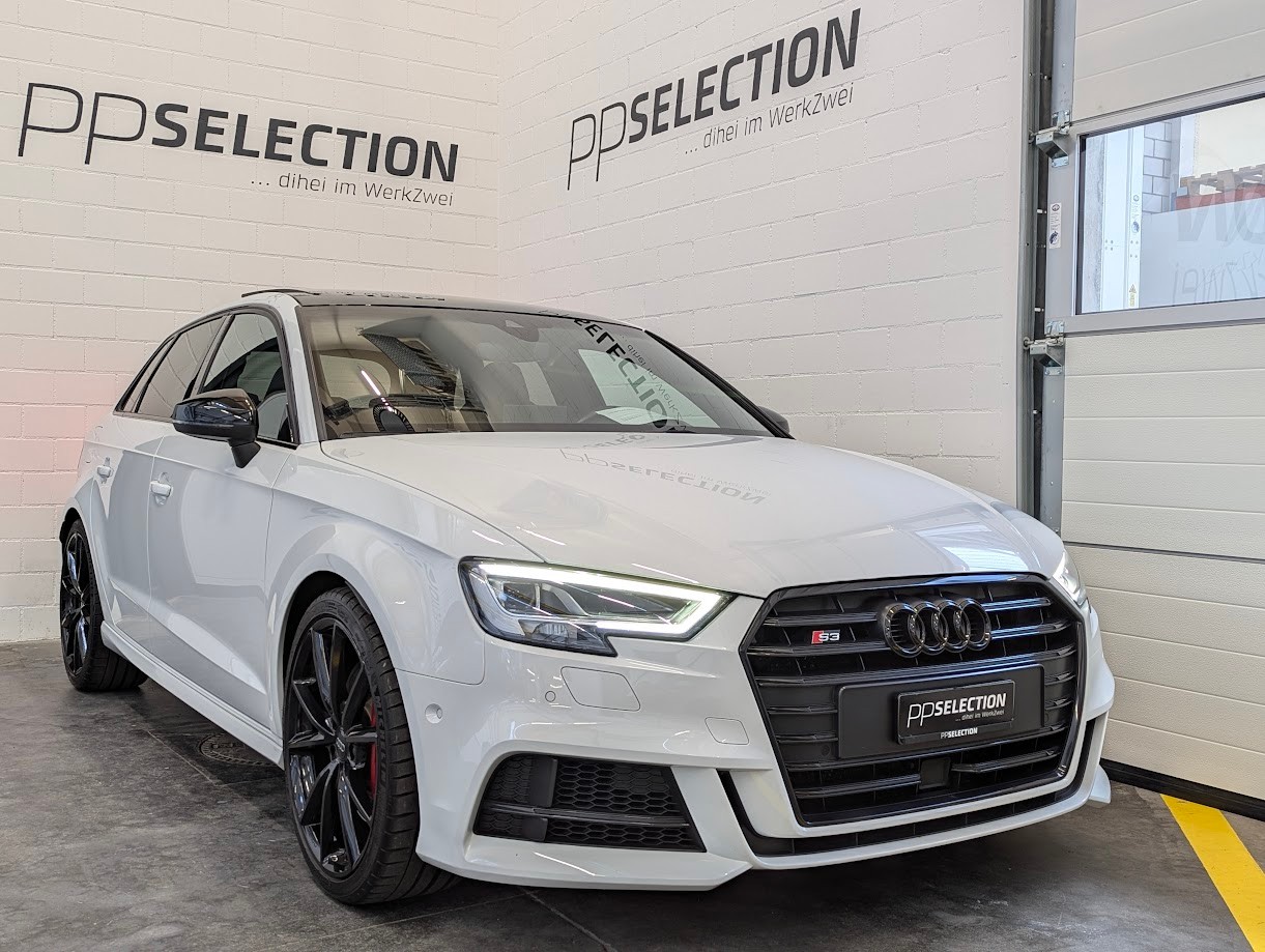 AUDI S3 Sportback 2.0 T FSI quattro S-Tronic*CH-AUTO FULL BLACK-PACK S-SITZE PANO CAM B&O ASSISTS MATRIX*-image-0