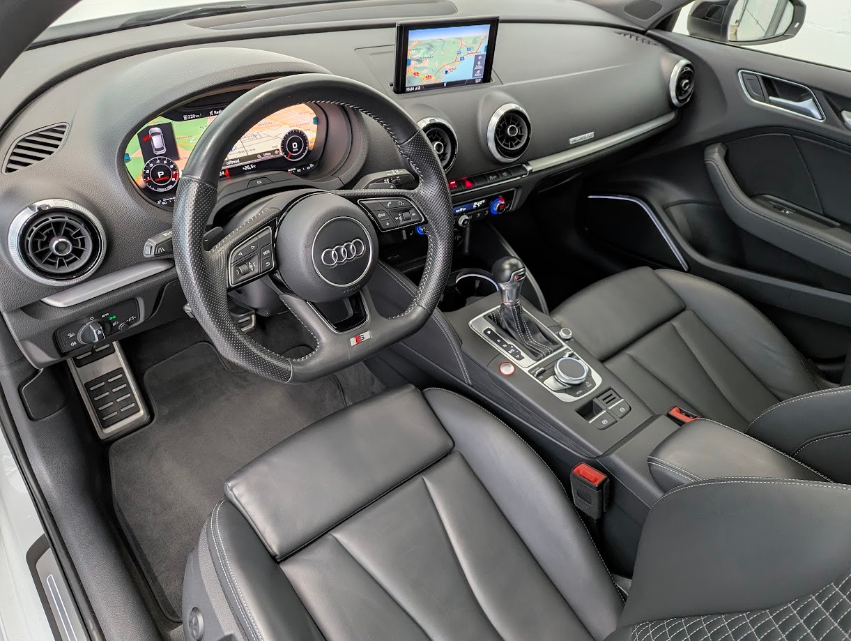 AUDI S3 Sportback 2.0 T FSI quattro S-Tronic*CH-AUTO FULL BLACK-PACK S-SITZE PANO CAM B&O ASSISTS MATRIX*-image-7
