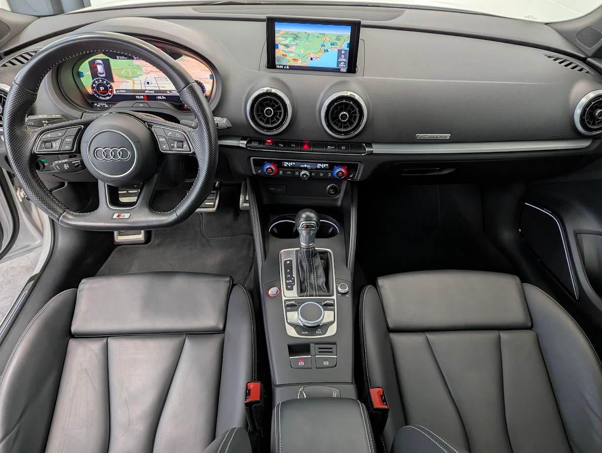 AUDI S3 Sportback 2.0 T FSI quattro S-Tronic*CH-AUTO FULL BLACK-PACK S-SITZE PANO CAM B&O ASSISTS MATRIX*-image-26