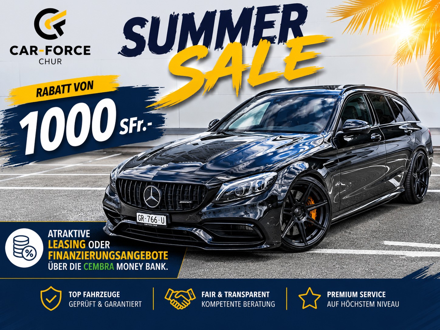 MERCEDES-BENZ C 63 S AMG Yellow Night Edition-image-0