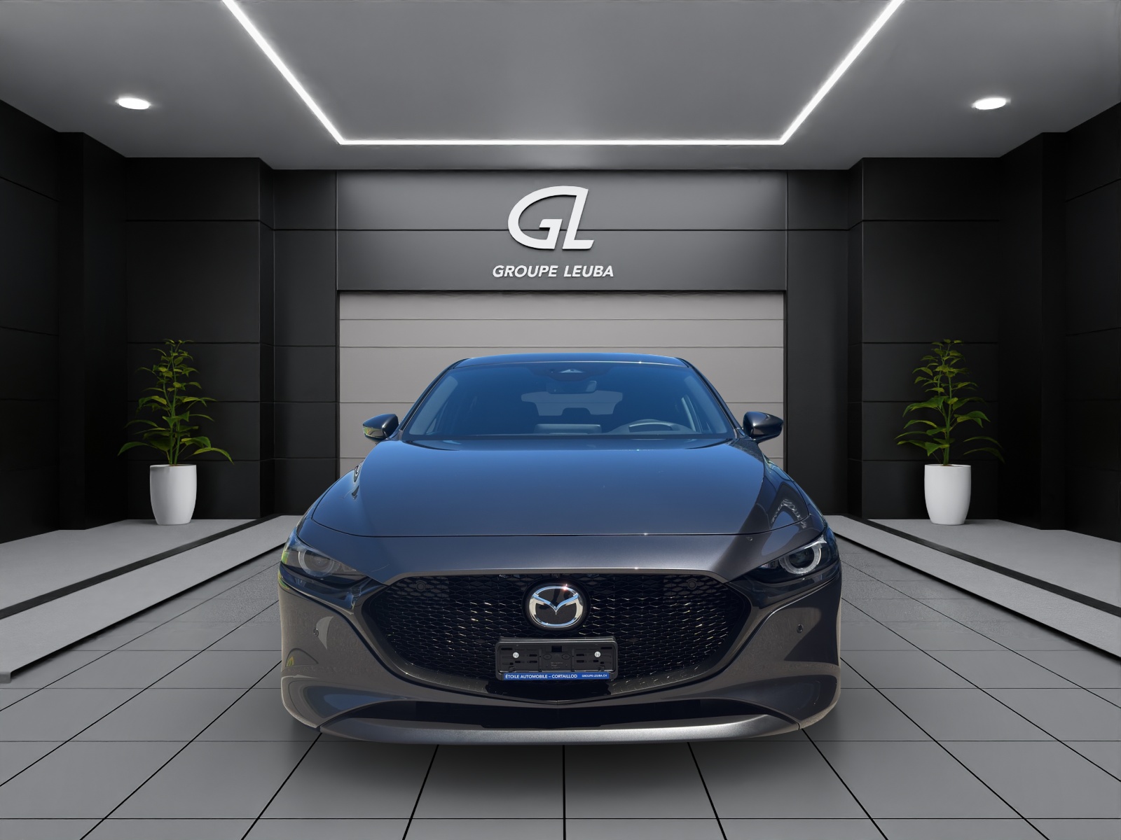 MAZDA 3 Hatchback SKYACTIV-G M Hybrid 140 Exclusive Line Automat-image-1