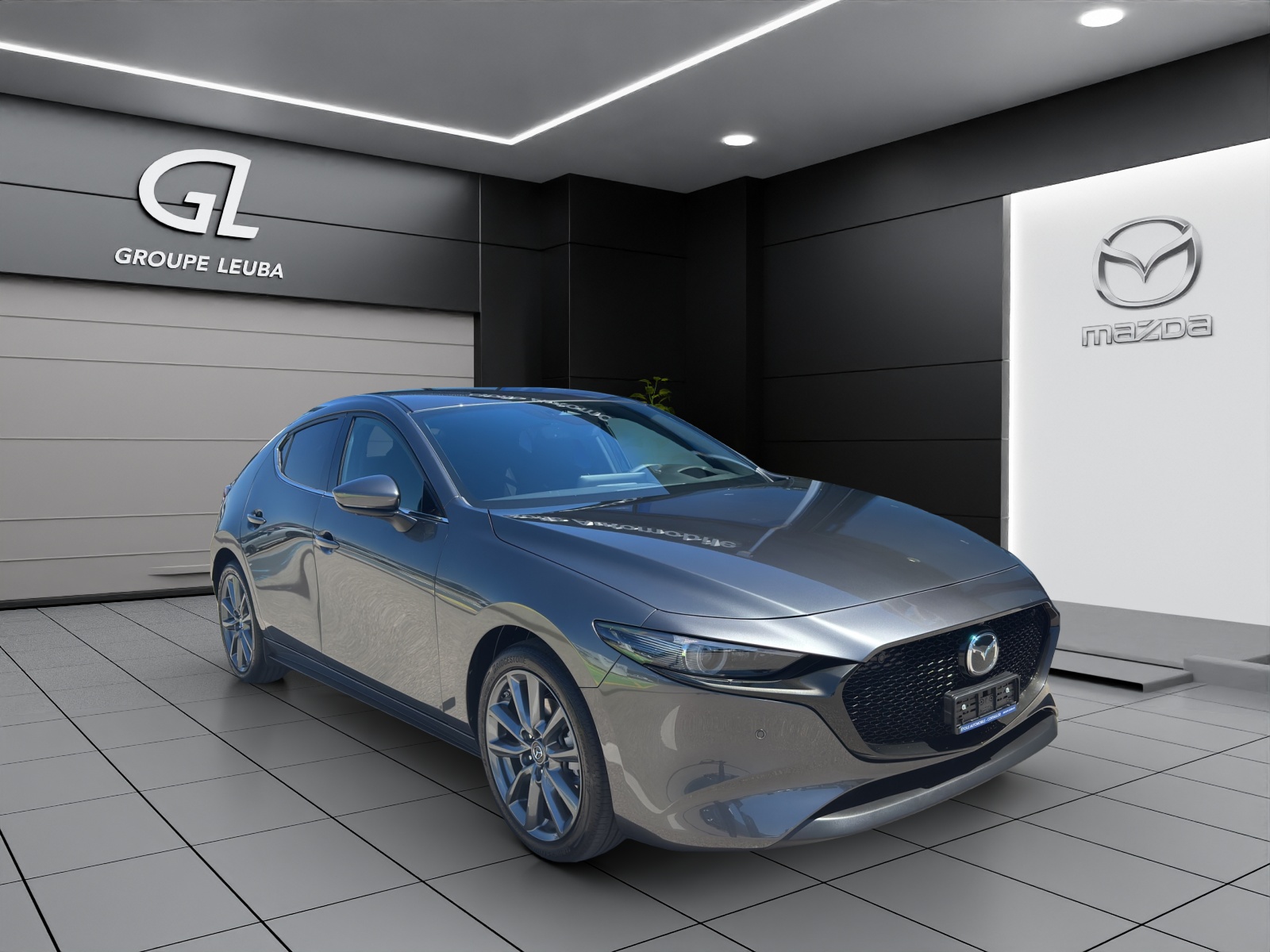 MAZDA 3 Hatchback SKYACTIV-G M Hybrid 140 Exclusive Line Automat-image-0