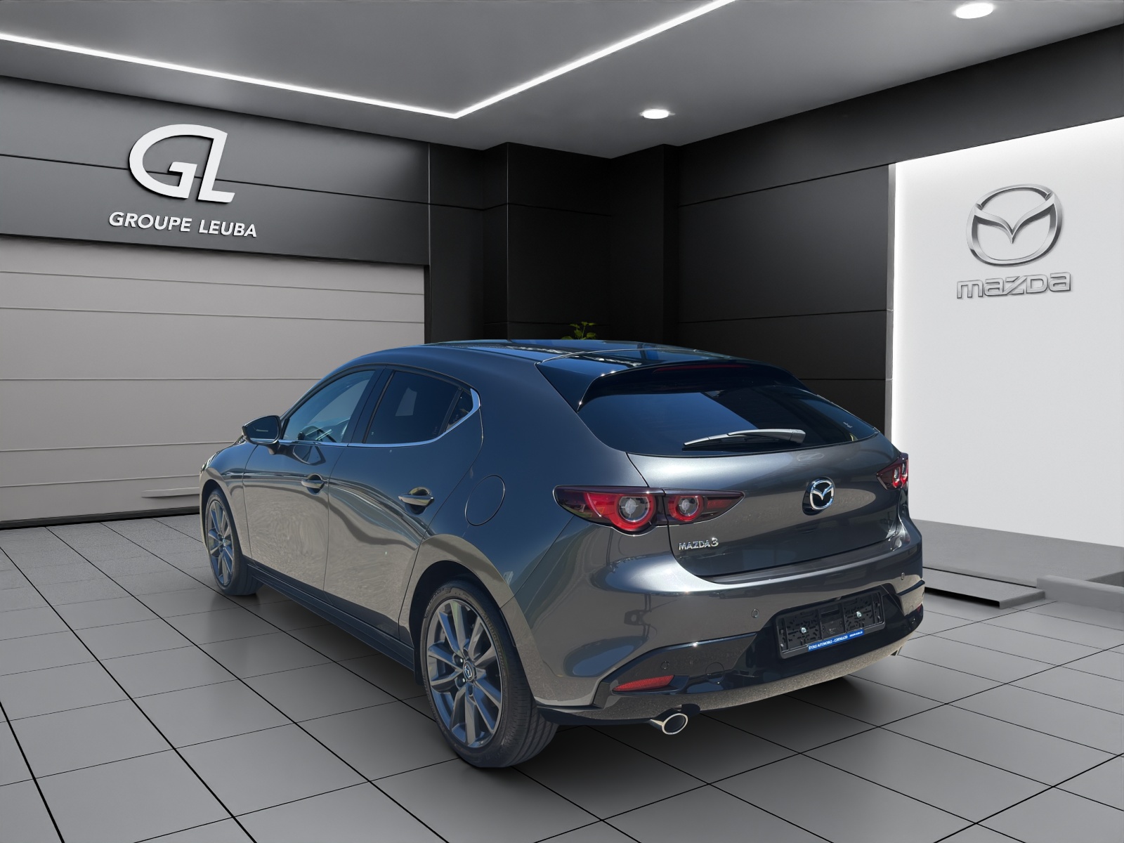 MAZDA 3 Hatchback SKYACTIV-G M Hybrid 140 Exclusive Line Automat-image-3