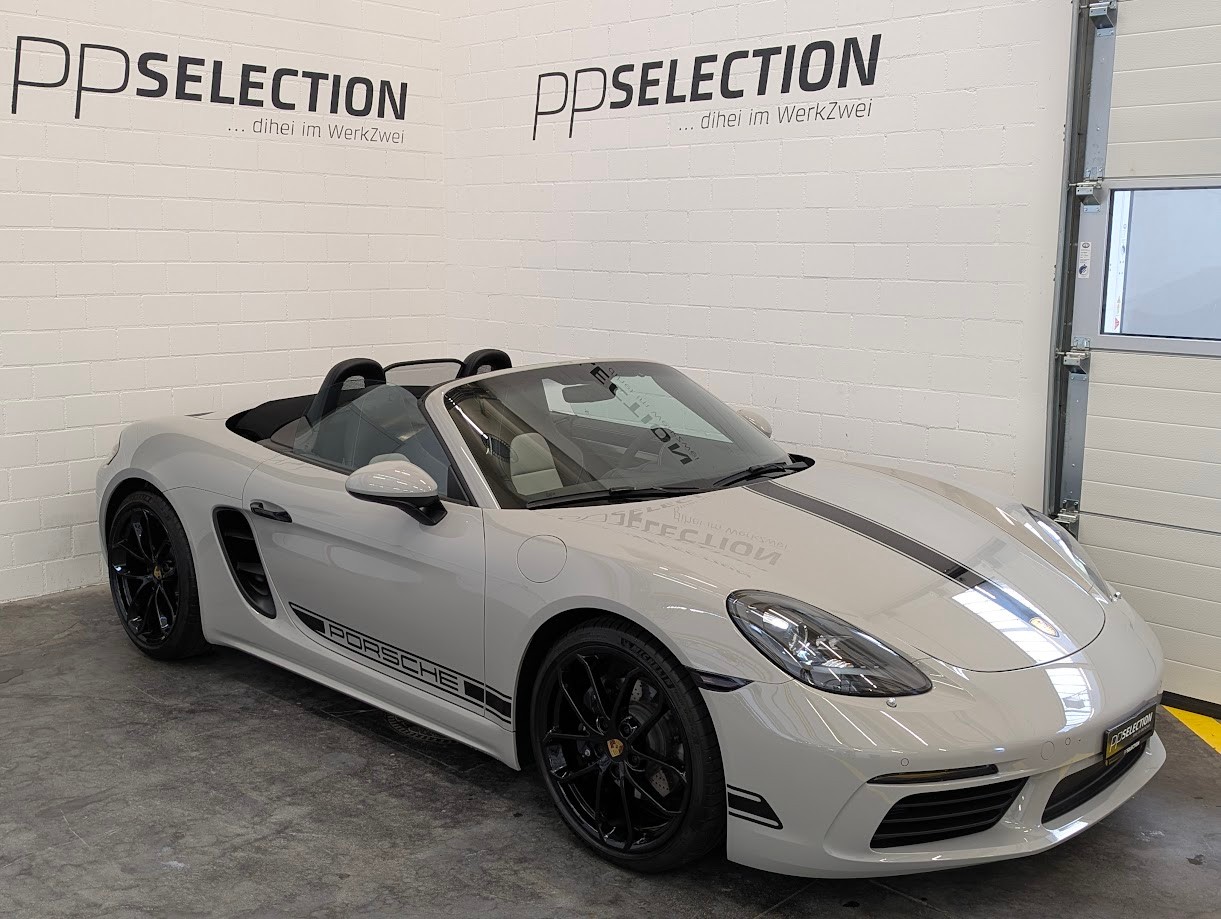 PORSCHE Boxster 718 2.0T Style-Edition 6-Gang Handschalter*SONDERLACK KREIDE PPF PASM PDLS PCM CAM LEDER*-image-2