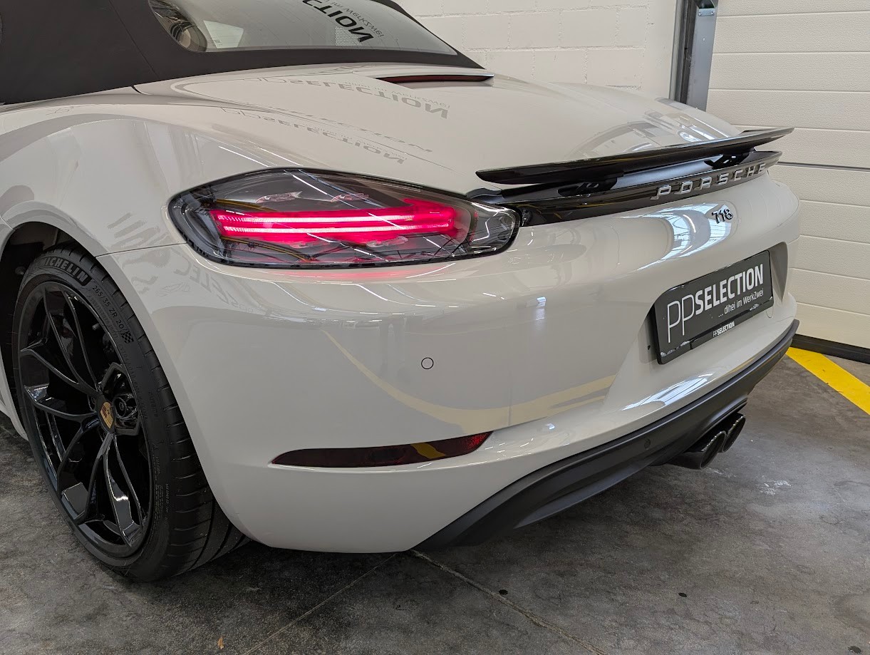 PORSCHE Boxster 718 2.0T Style-Edition 6-Gang Handschalter*SONDERLACK KREIDE PPF PASM PDLS PCM CAM LEDER*-image-29