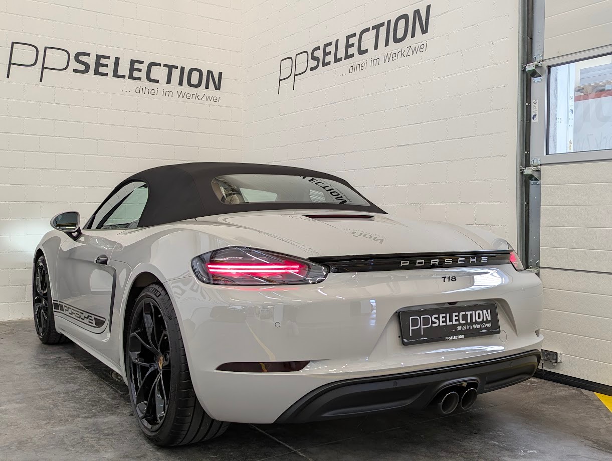 PORSCHE Boxster 718 2.0T Style-Edition 6-Gang Handschalter*SONDERLACK KREIDE PPF PASM PDLS PCM CAM LEDER*-image-28