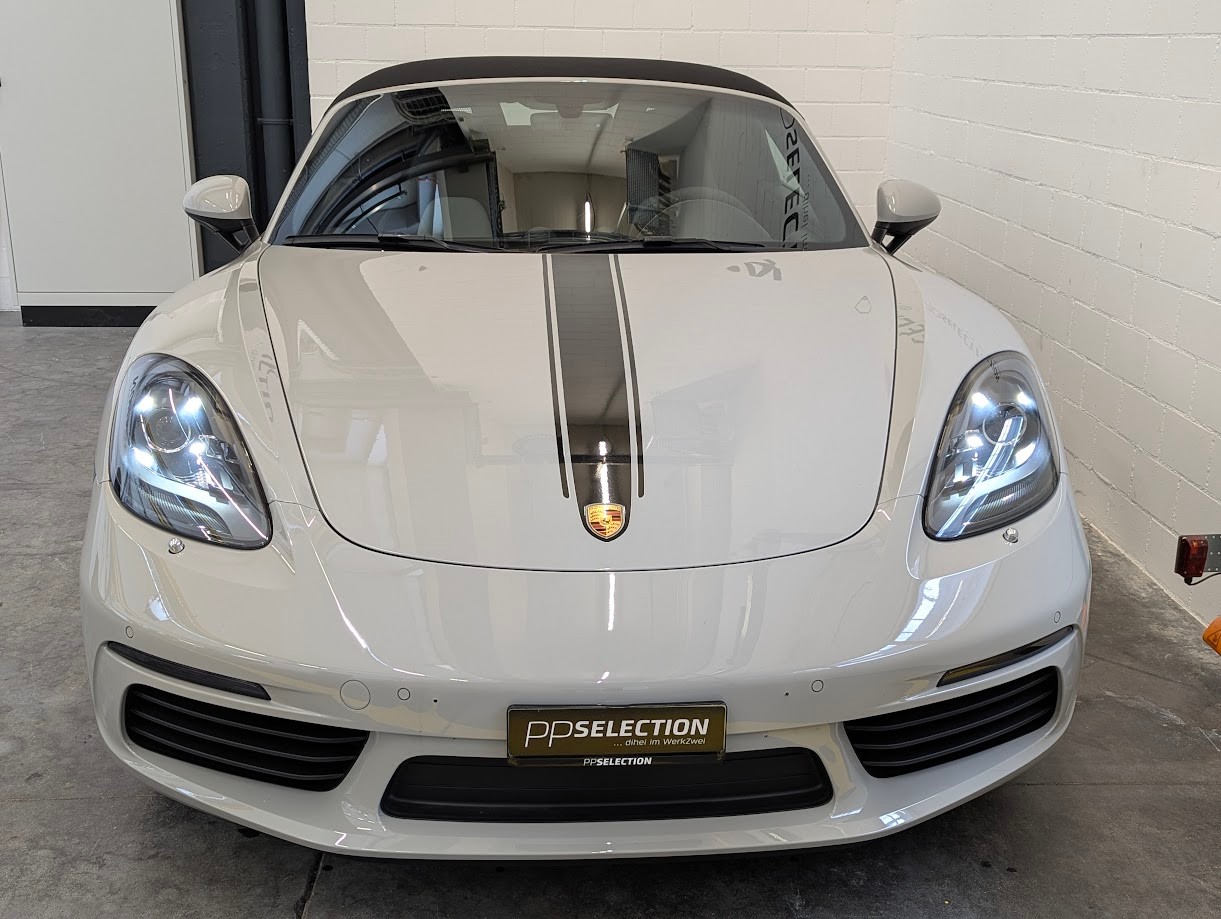 PORSCHE Boxster 718 2.0T Style-Edition 6-Gang Handschalter*SONDERLACK KREIDE PPF PASM PDLS PCM CAM LEDER*-image-4
