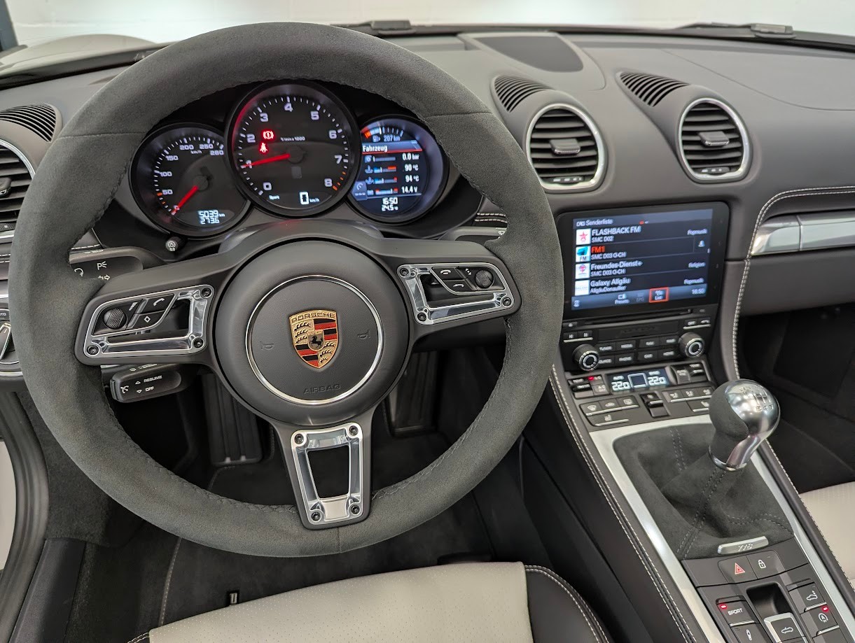 PORSCHE Boxster 718 2.0T Style-Edition 6-Gang Handschalter*SONDERLACK KREIDE PPF PASM PDLS PCM CAM LEDER*-image-12