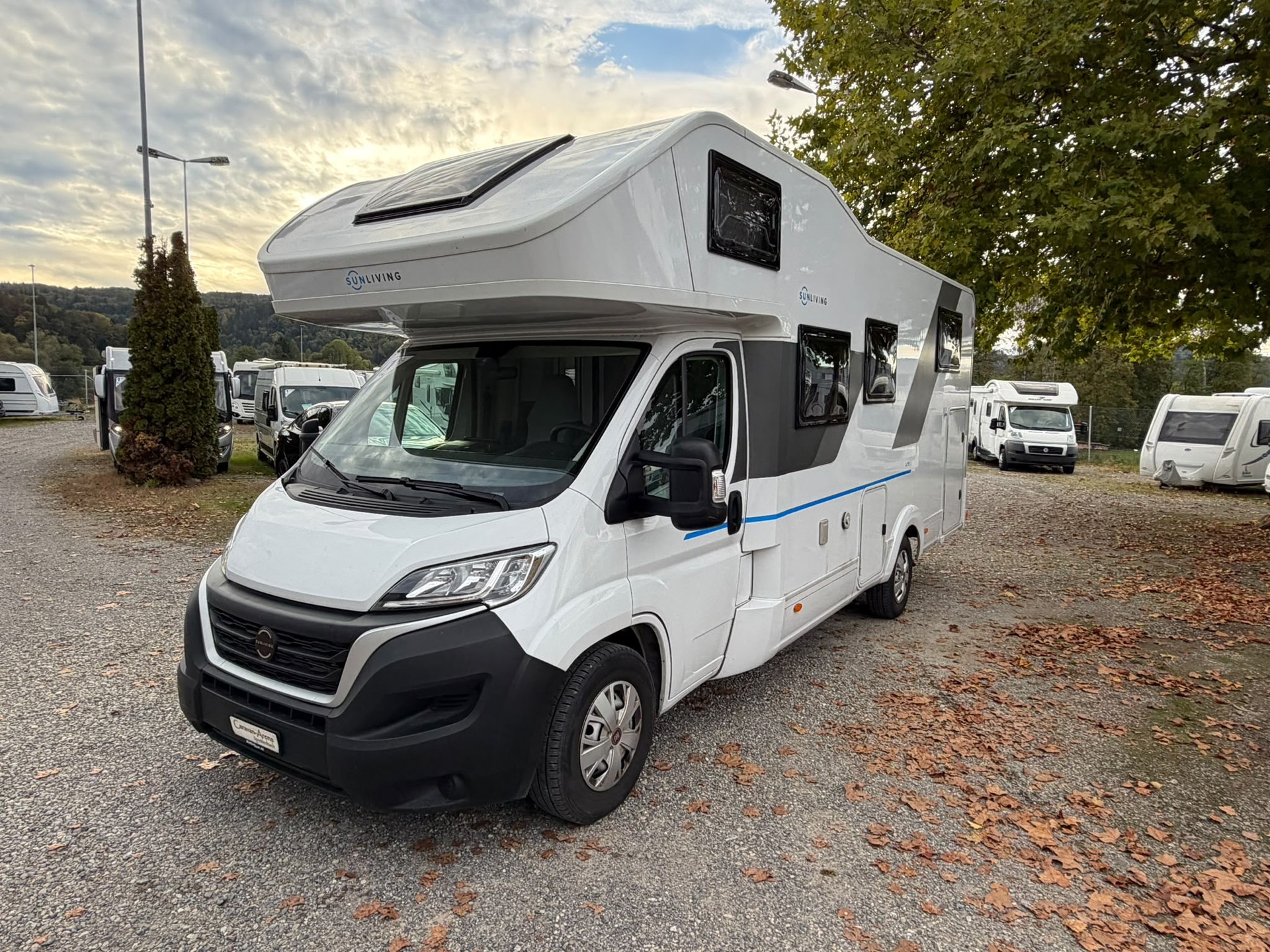 FIAT ***2.2 JTD 140PS***ADRIA-SUNLIVING A75 SL***9 GANG AUTOMAT***LÄNGSBETT***5.REISE-PLÄTZE***TOP-PREIS***-image-1