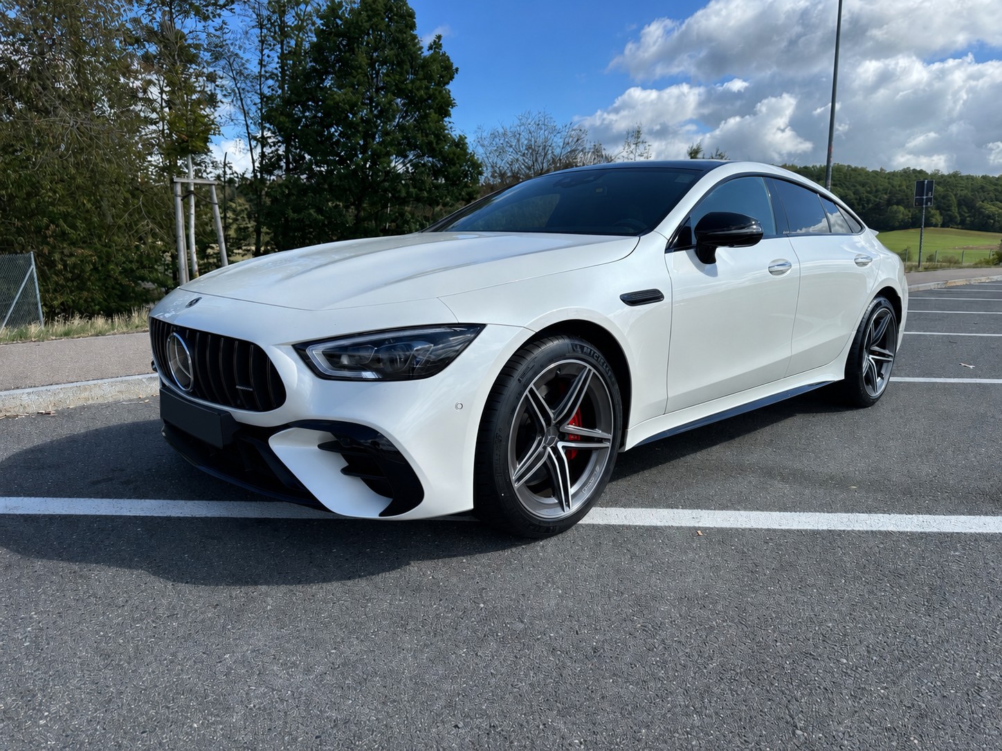 MERCEDES-BENZ AMG GT 4 43 Speedshift TCT, V8-StylingPaket+ AMG, Frisch ab Service-image-0