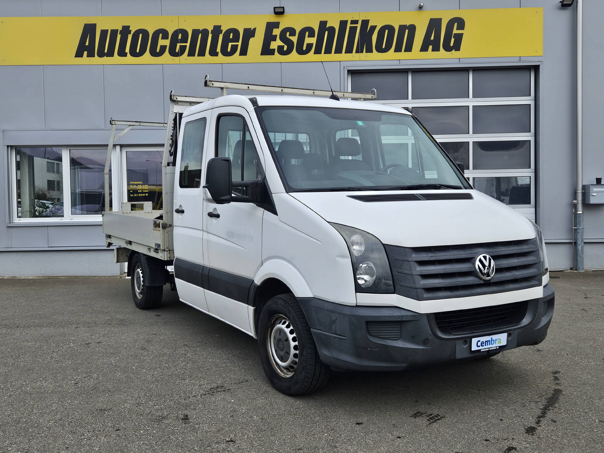 VW Crafter 35 DKab.-Ch. 3665 2.0 TDI 109 * Kran mit Länge von 5.8 Meter * Tragkraft von 1'900KG *-showroom-element-1
