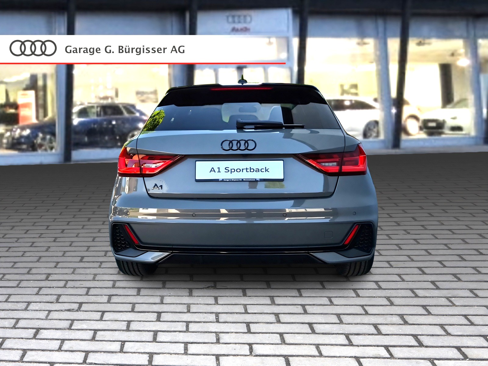 AUDI A1 Sportback 35 TFSI S Line S-tronic Chronusgrau Metallic-image-4