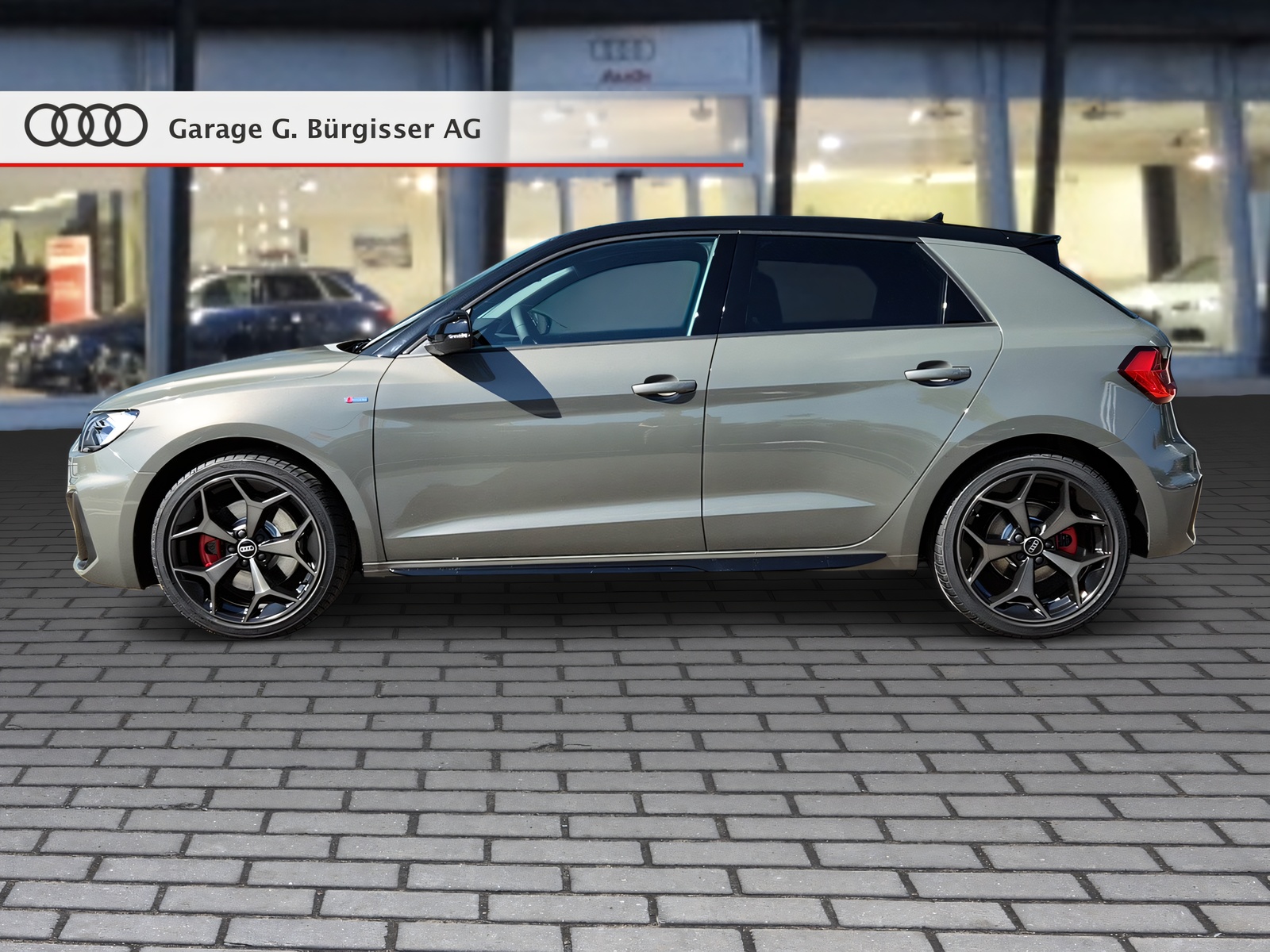 AUDI A1 Sportback 35 TFSI S Line S-tronic Chronusgrau Metallic-image-2