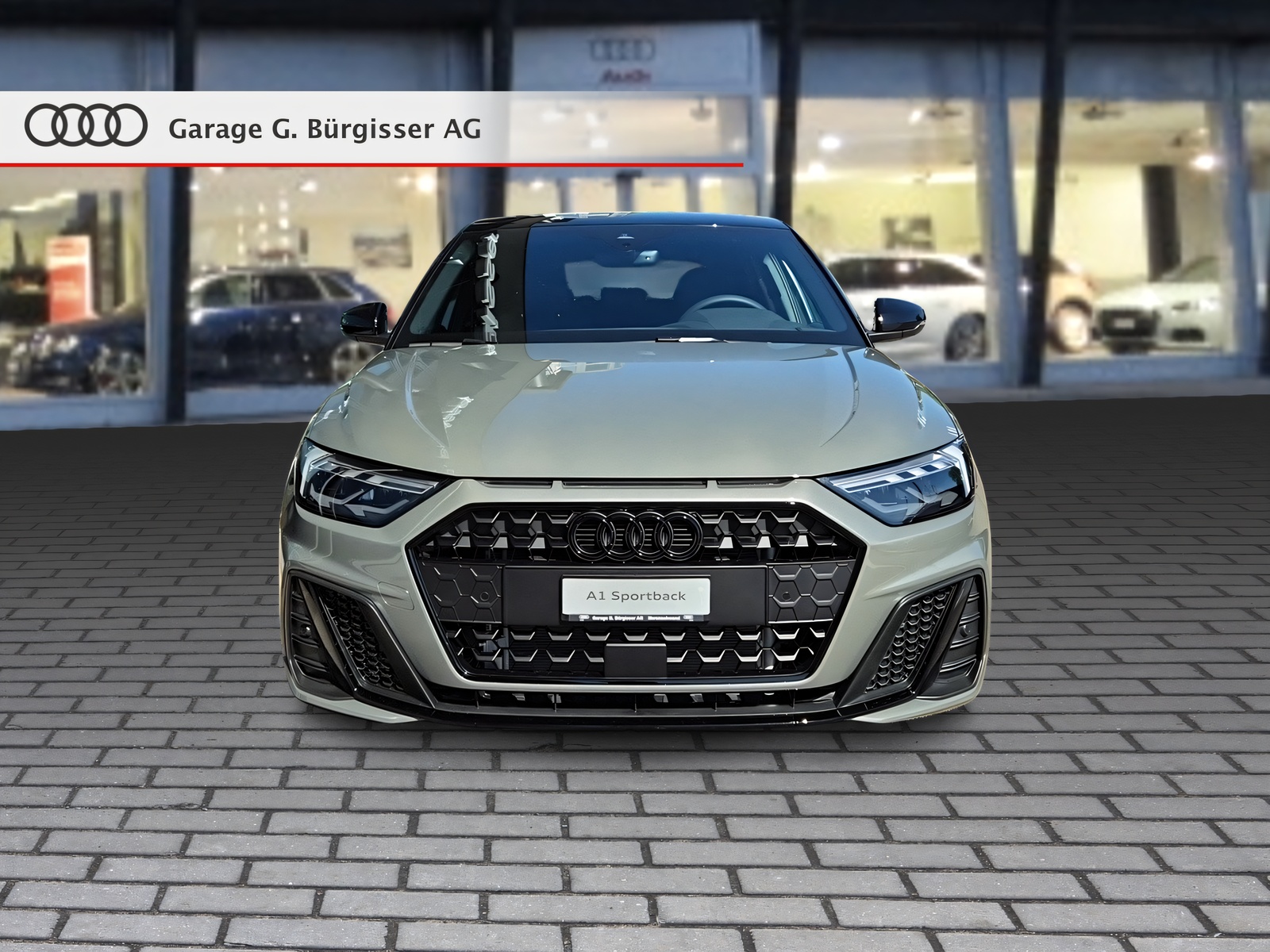 AUDI A1 Sportback 35 TFSI S Line S-tronic Chronusgrau Metallic-image-1