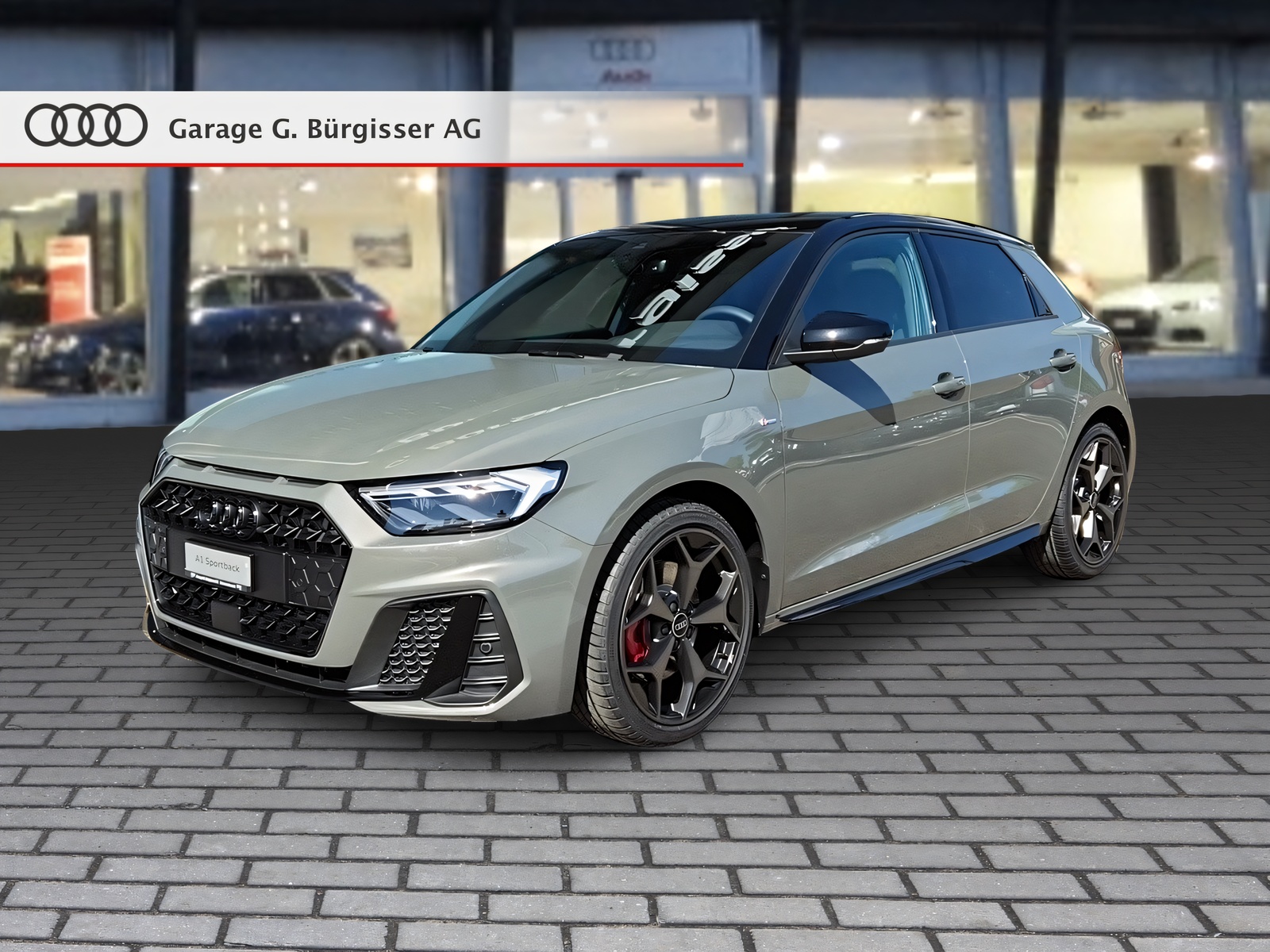 AUDI A1 Sportback 35 TFSI S Line S-tronic Chronusgrau Metallic-image-0