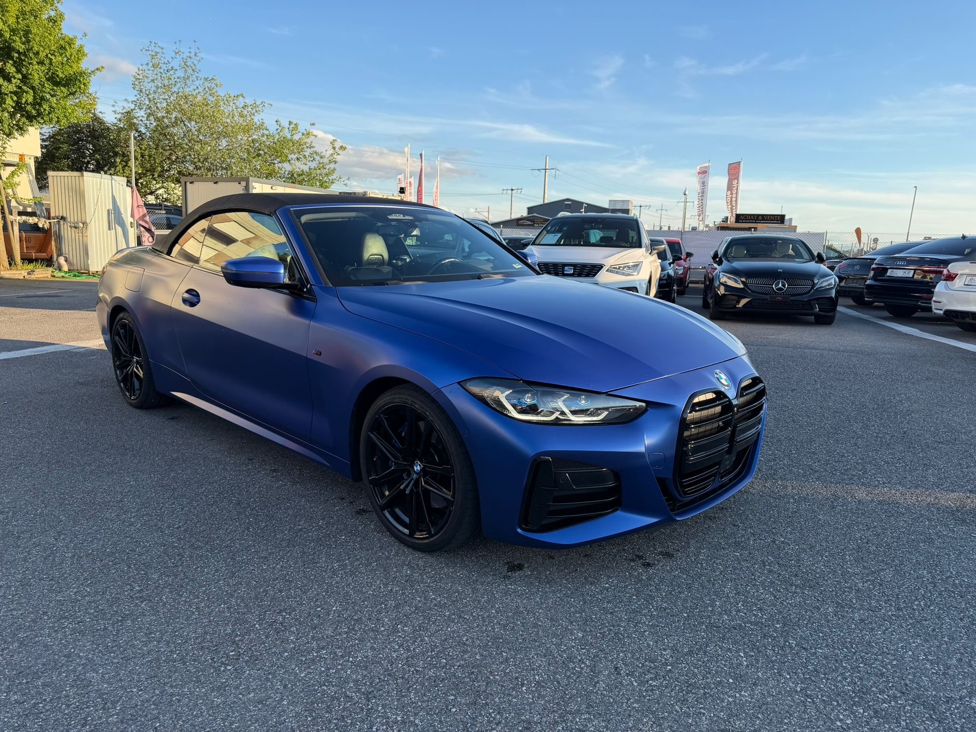BMW M440i xDrive 48V Cabriolet Steptronic M couleur special matte-image-21
