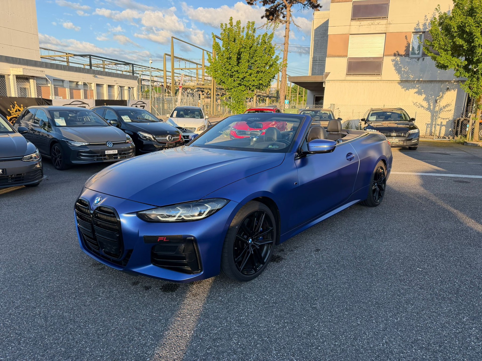 BMW M440i xDrive 48V Cabriolet Steptronic M couleur special matte-image-1