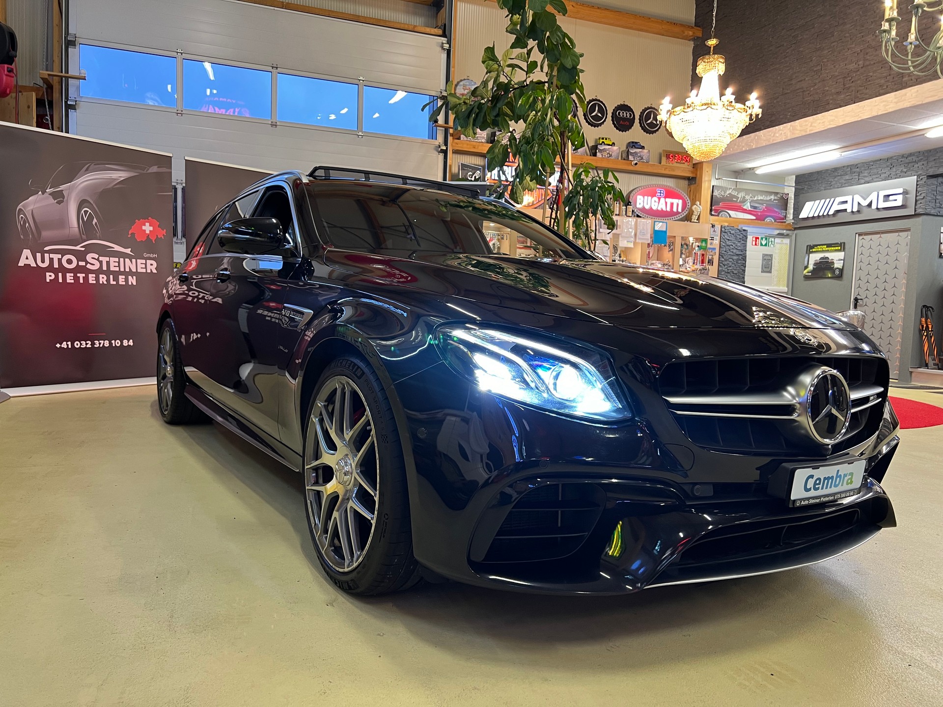MERCEDES-BENZ AB MFK !! E 63 AMG "612 PS" S+ 4 MATIC 9G-TRONIC. CH WAGEN ABSOLUTE VOLLAUSSTATTUNG. NP 179`000.- LEASING 499.--image-1