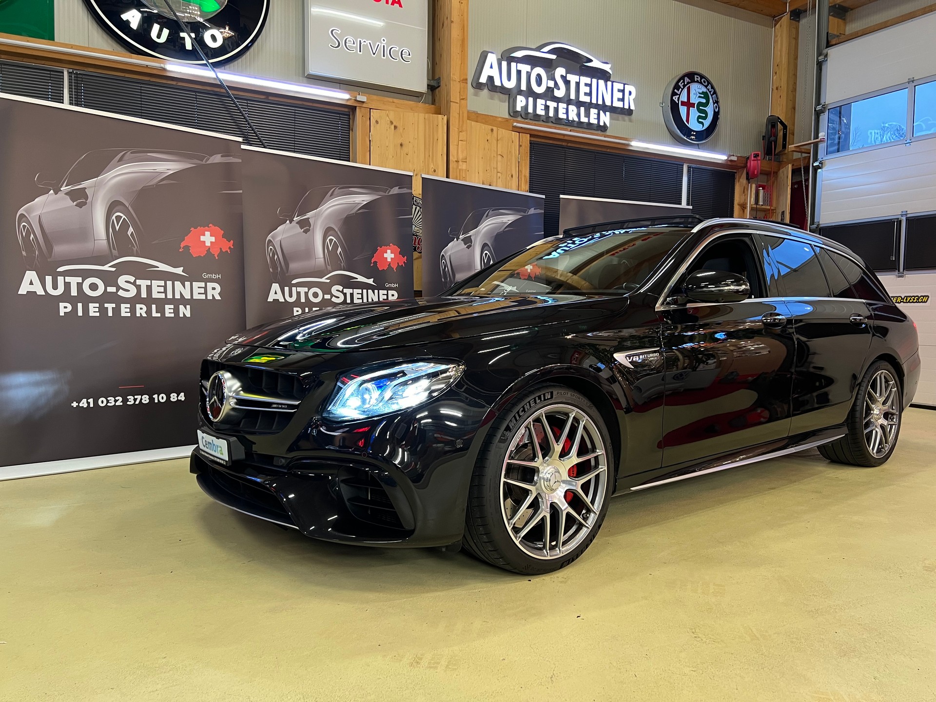 MERCEDES-BENZ AB MFK !! E 63 AMG "612 PS" S+ 4 MATIC 9G-TRONIC. CH WAGEN ABSOLUTE VOLLAUSSTATTUNG. NP 179`000.- LEASING 499.--image-14
