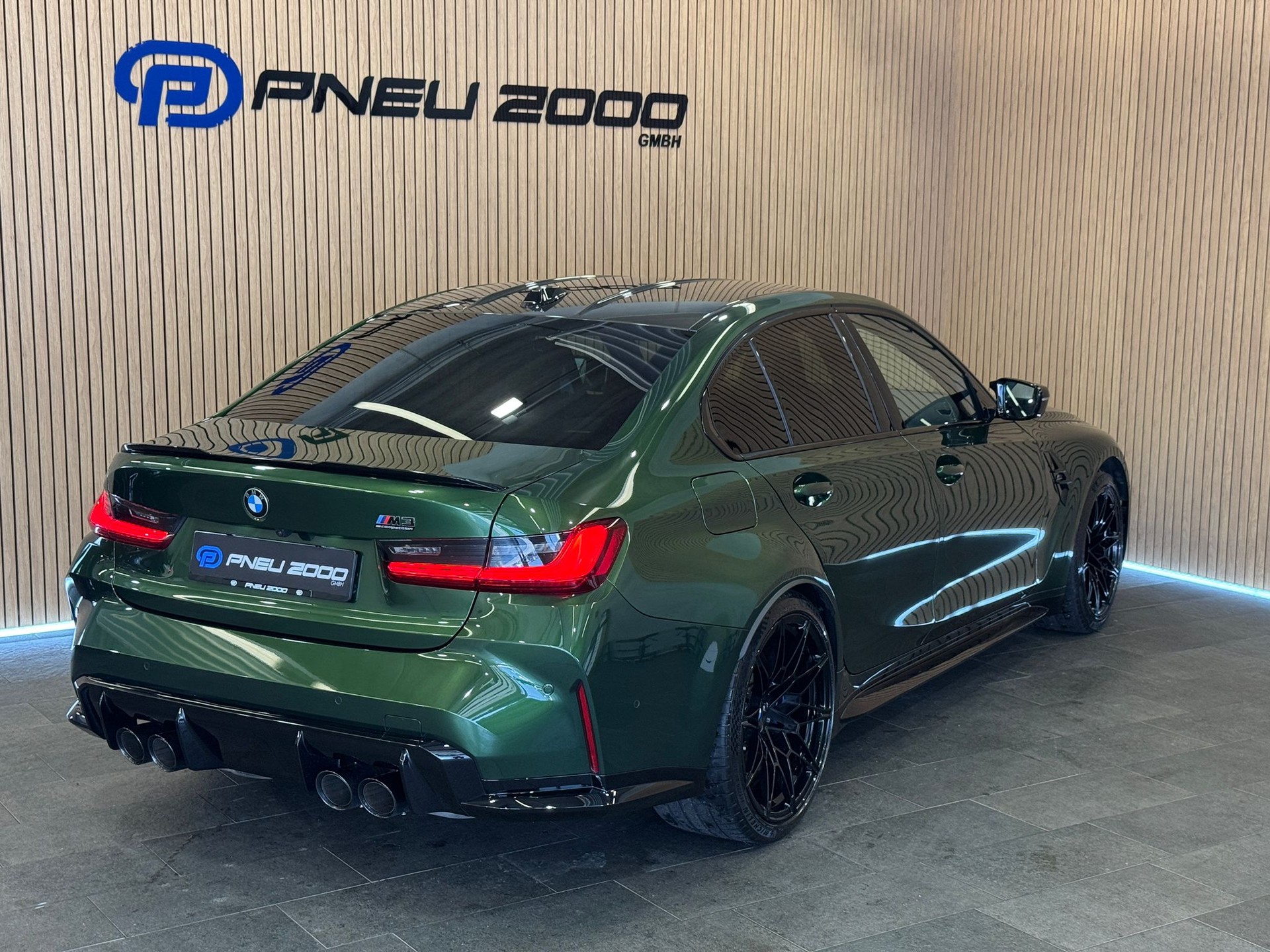 BMW M3 Competition M xDrive * Anglesey Grün*-image-6