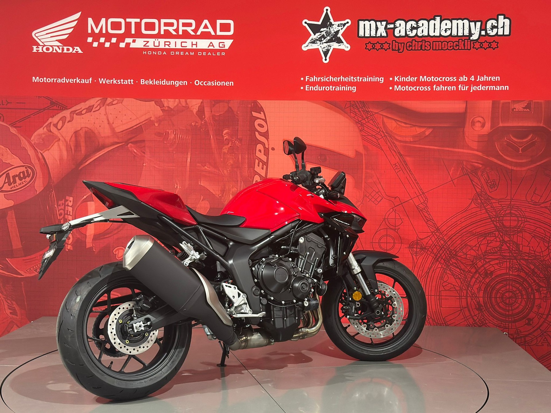 HONDA CB 1000 Hornet ** Neufahrzeug ** Grand Prix Red-image-4