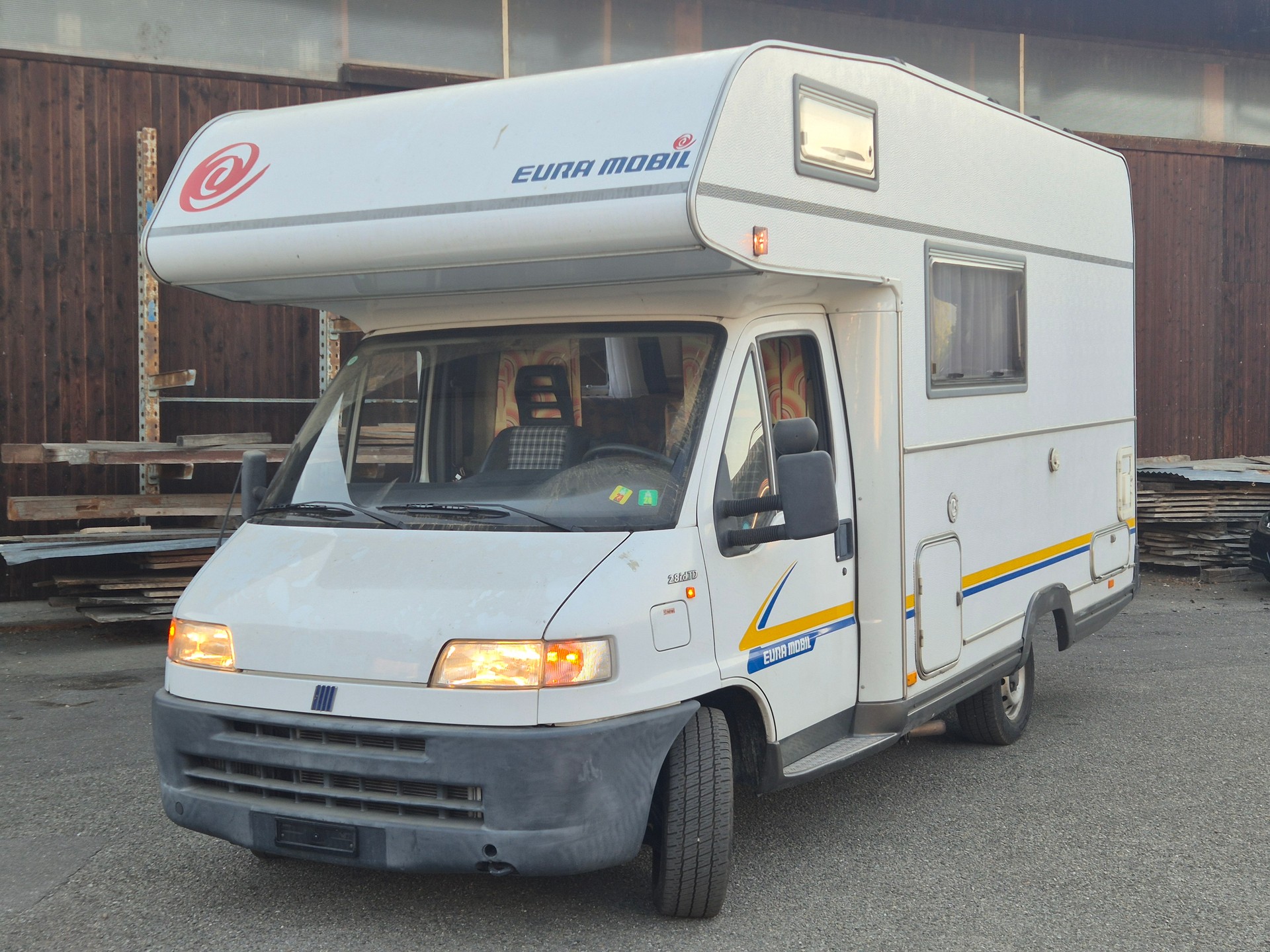 FIAT Ducato Euromobil Womo Winterfest Alkoven Frisch MFK-image-1