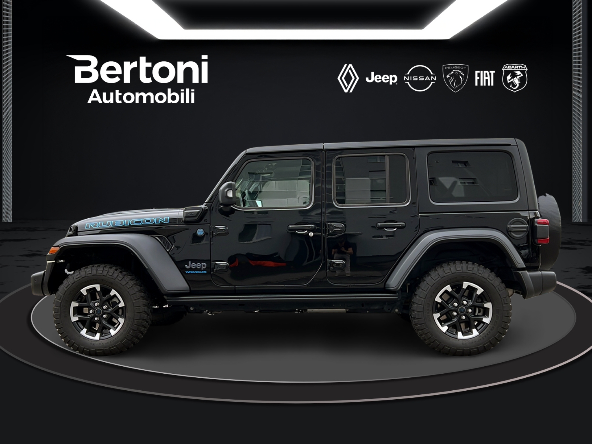 JEEP Wrangler 2.0 Turbo Rubicon Bla-image-2