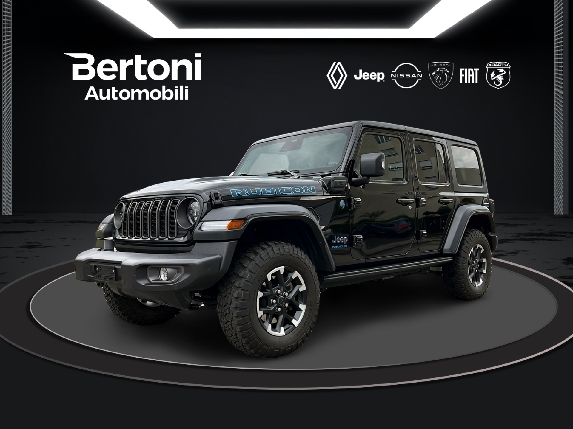 JEEP Wrangler 2.0 Turbo Rubicon Bla-image-0