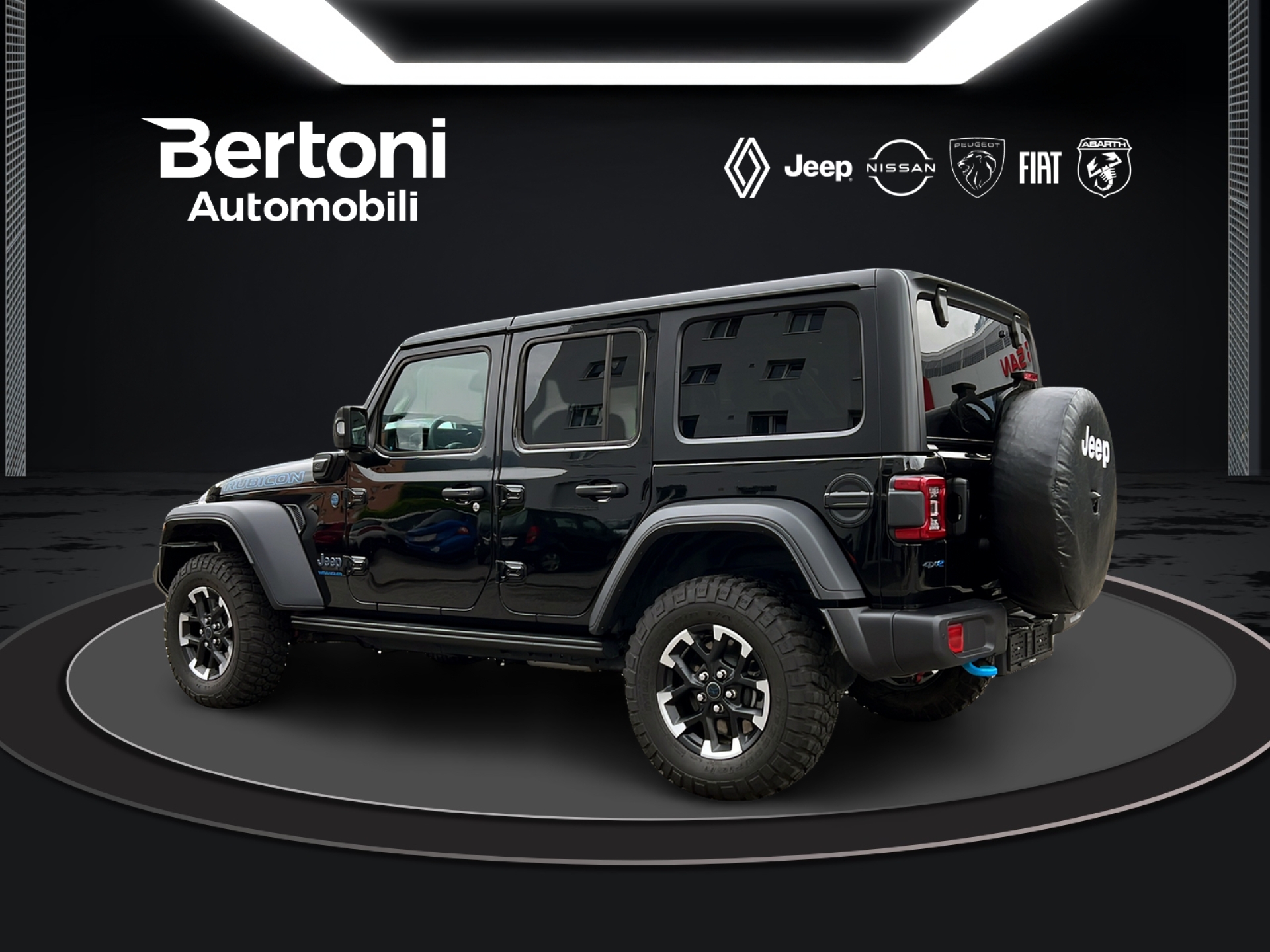JEEP Wrangler 2.0 Turbo Rubicon Bla-image-3