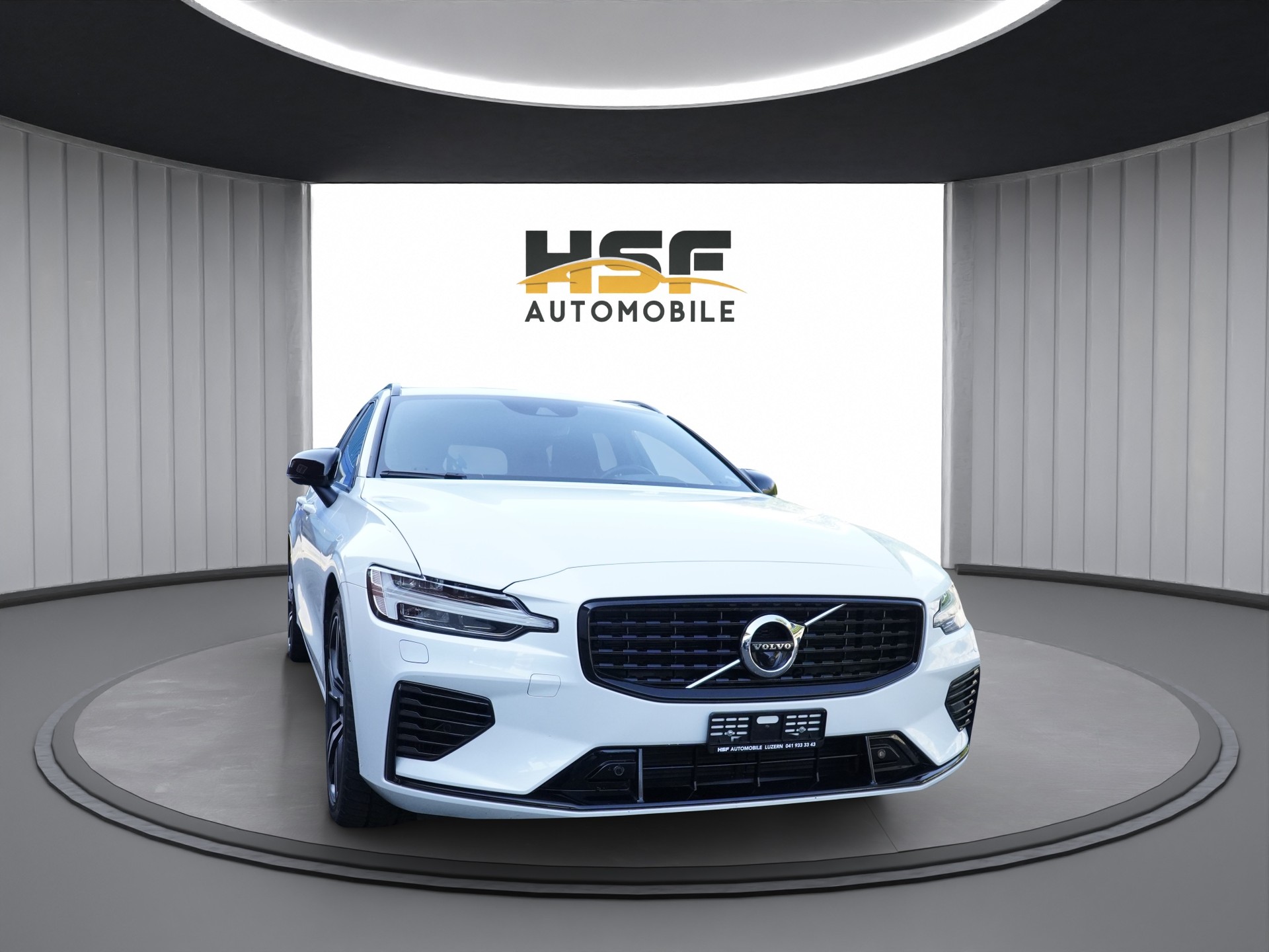 VOLVO V60 T6 eAWD Twin Engine R-Design Geartronic *CH Fahrzeug & AHK*-image-0