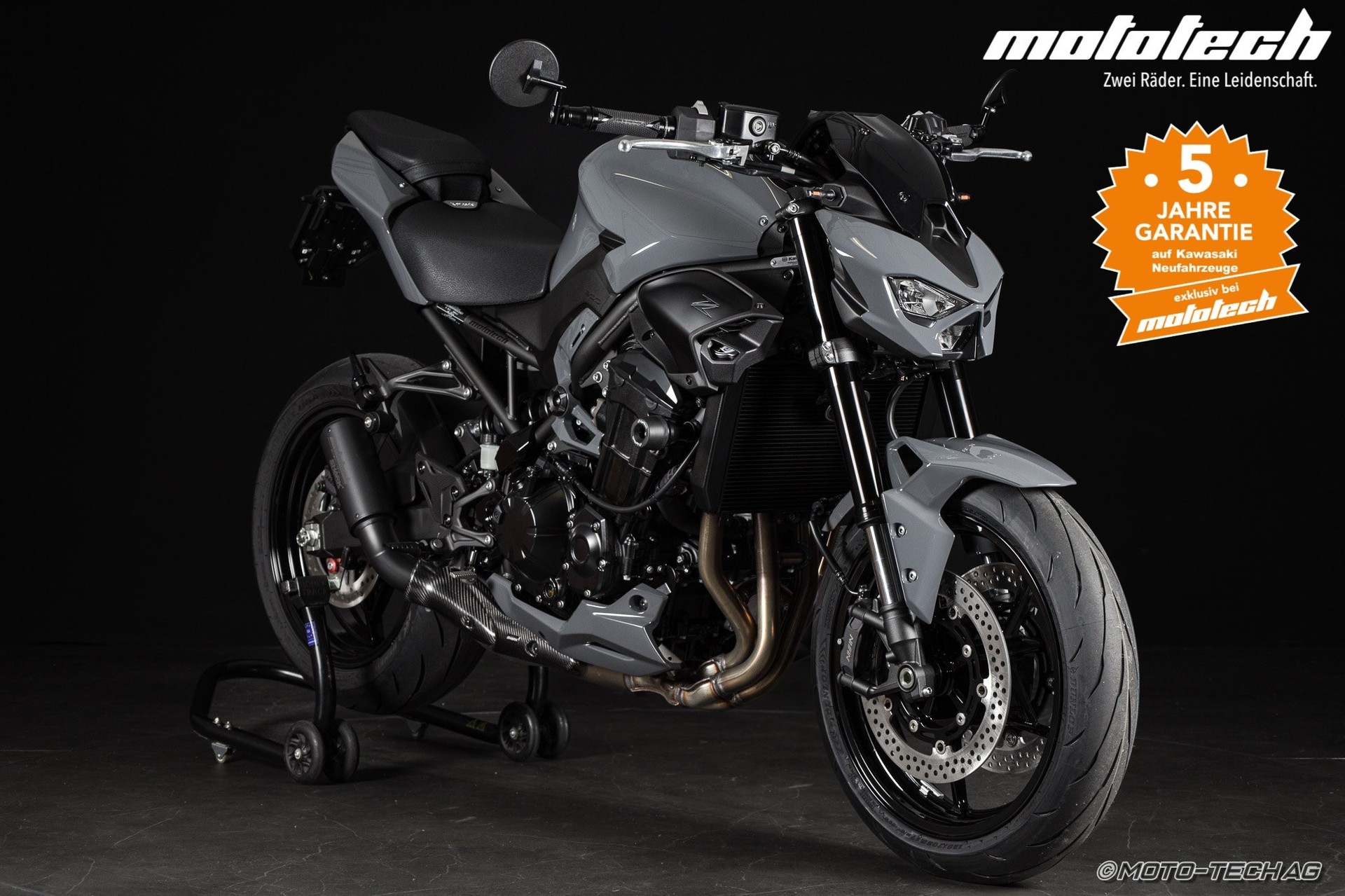 KAWASAKI Z 900 MY26 (35/91kW) STAGE 1 Stonehenge Grey