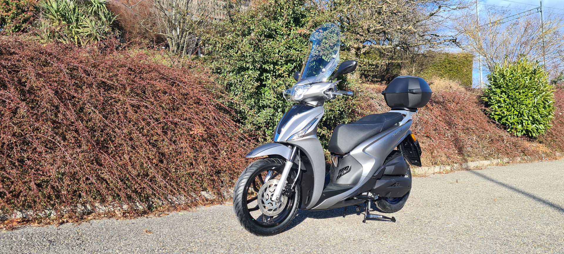 KYMCO People S 125i ABS Topcase/Windschild