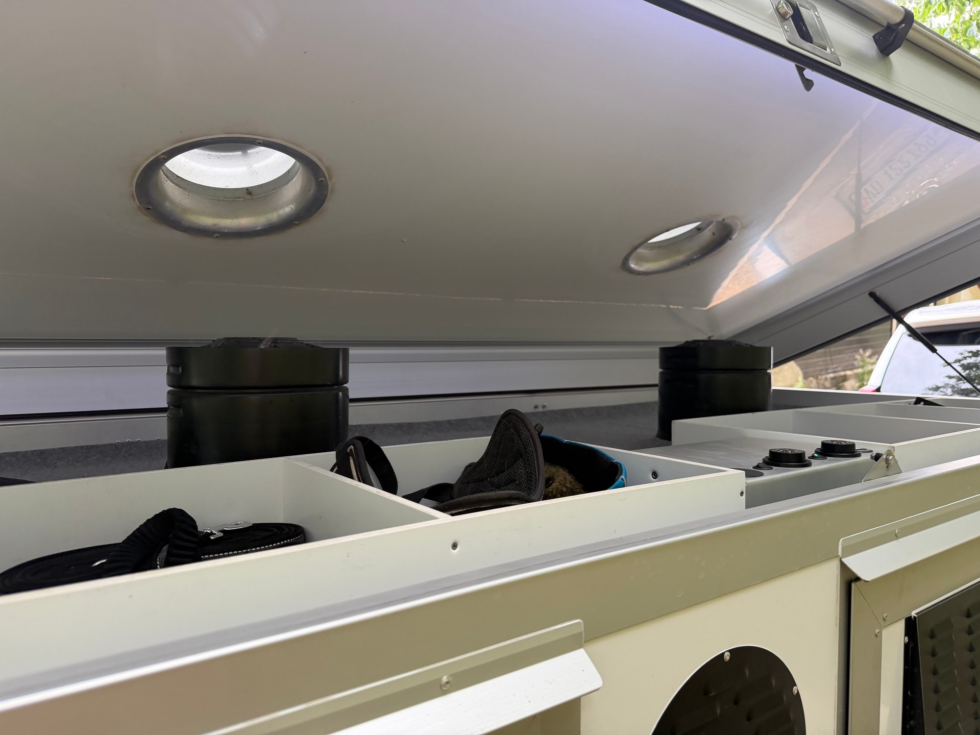 3DOGCAMPING WT-Metall Thermo 6Boxer - transport de chiens, Hundtransport-image-4