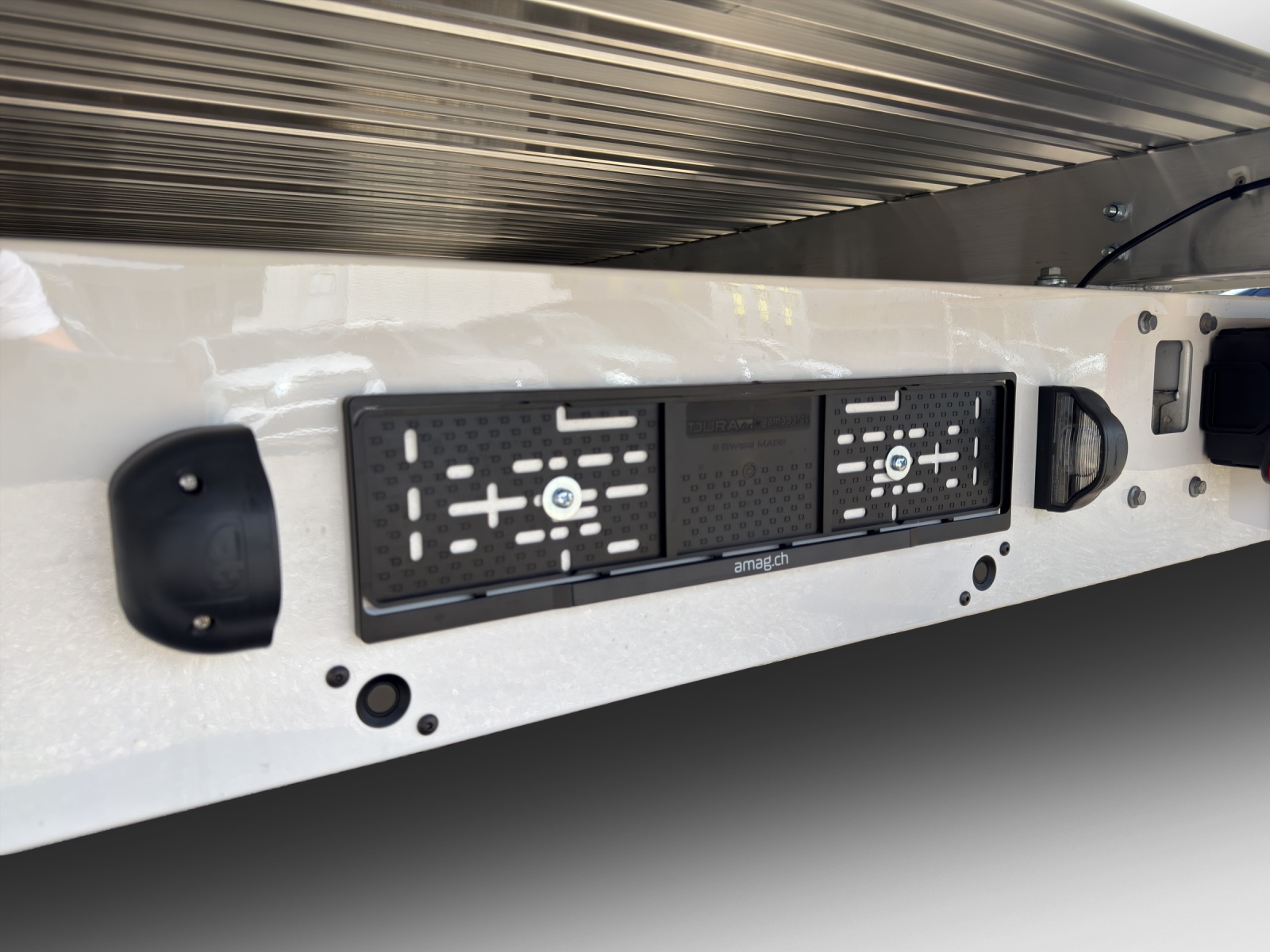 VW Crafter 35 Chassis-Kabine Alu Ladebrücke Champion 140PS 6G RS 3640 mm-image-14