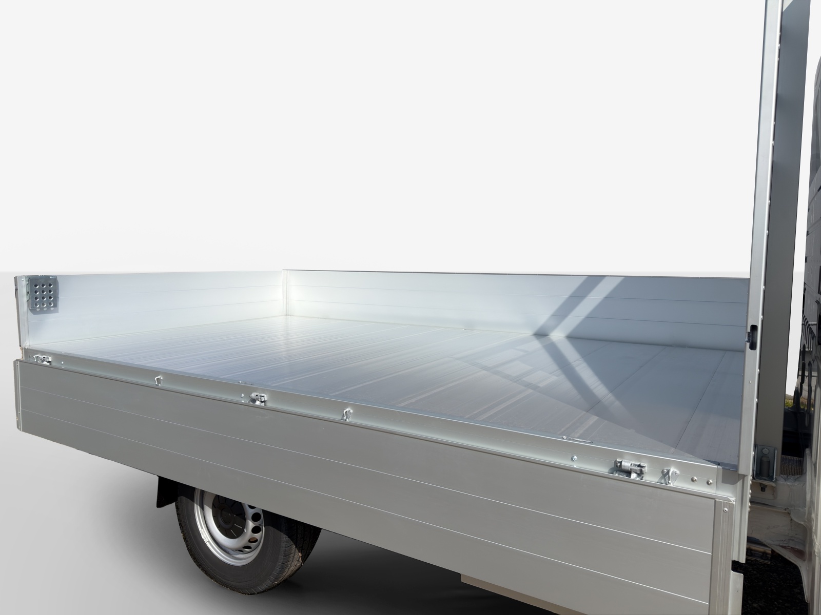 VW Crafter 35 Chassis-Kabine Alu Ladebrücke Champion 140PS 6G RS 3640 mm-image-13
