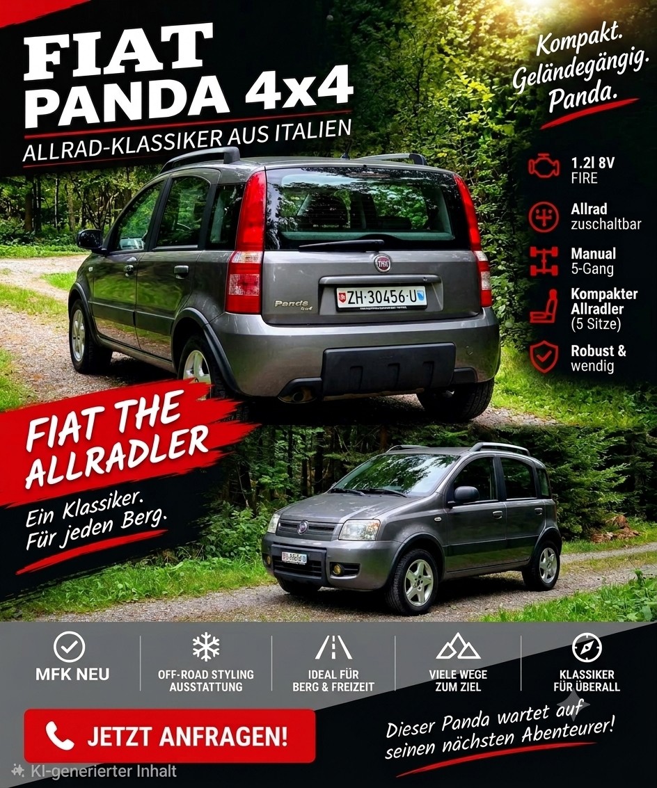 FIAT Panda 1.2 Climbing 4x4