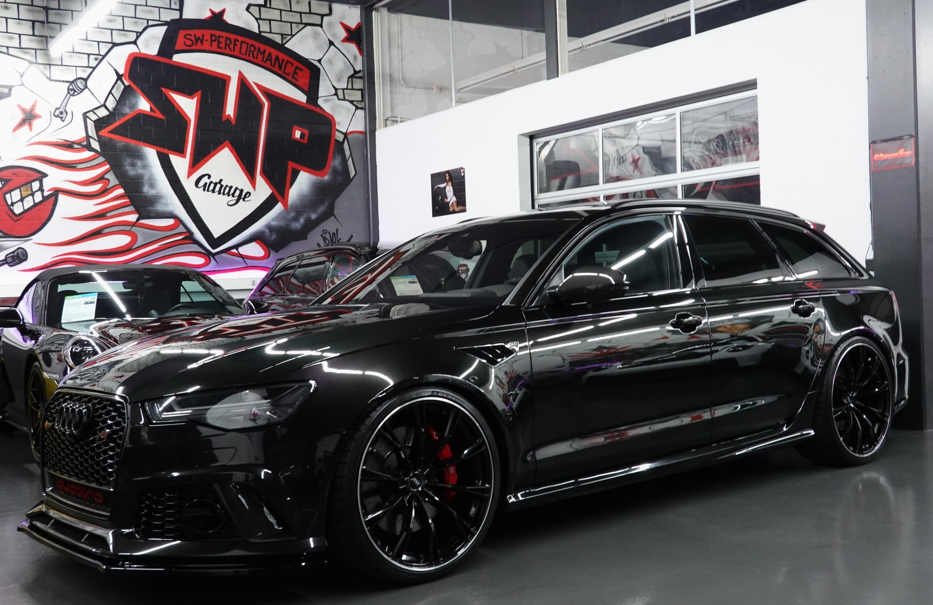 AUDI RS6 AVANT 4.0 TFSI V8 PERFORMANCE QUATTRO ABT PANTHER KRISTALL BLACK-image-0