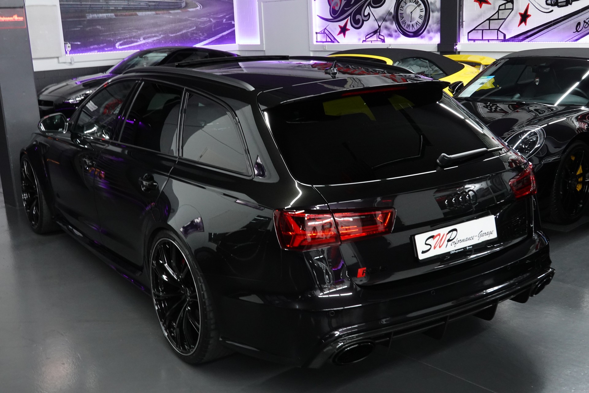 AUDI RS6 AVANT 4.0 TFSI V8 PERFORMANCE QUATTRO ABT PANTHER KRISTALL BLACK-image-12