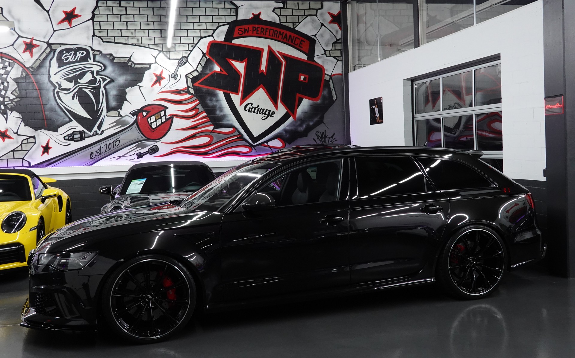 AUDI RS6 AVANT 4.0 TFSI V8 PERFORMANCE QUATTRO ABT PANTHER KRISTALL BLACK-image-1