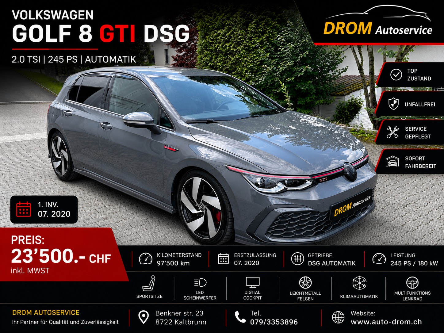 VW Golf 2.0 TSI GTI DSG