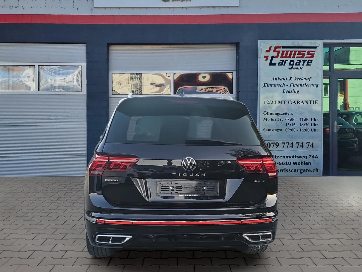 VW Tiguan Allspace 2.0 TDI SCR R-Line 4Motion DSG mit El. Ledersitze & AHK + Werksgarantie-image-6