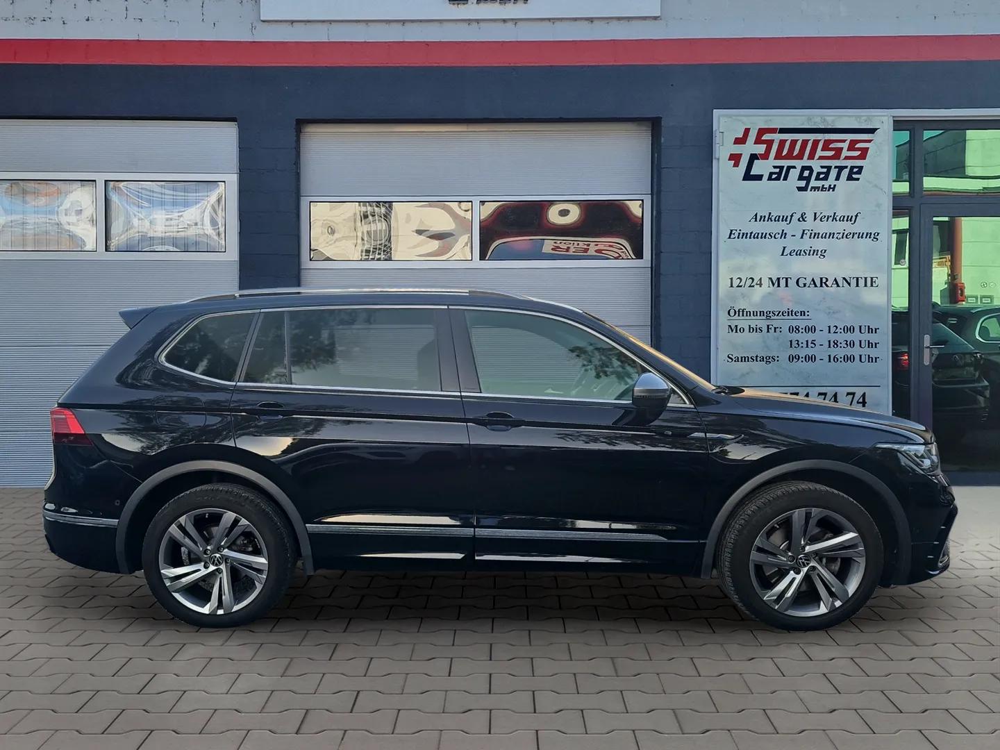 VW Tiguan Allspace 2.0 TDI SCR R-Line 4Motion DSG mit El. Ledersitze & AHK + Werksgarantie-image-8